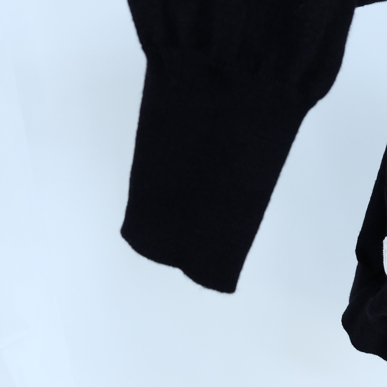 CHANEL Virgin Wool/Cotton Camellia Knit Pullover針織