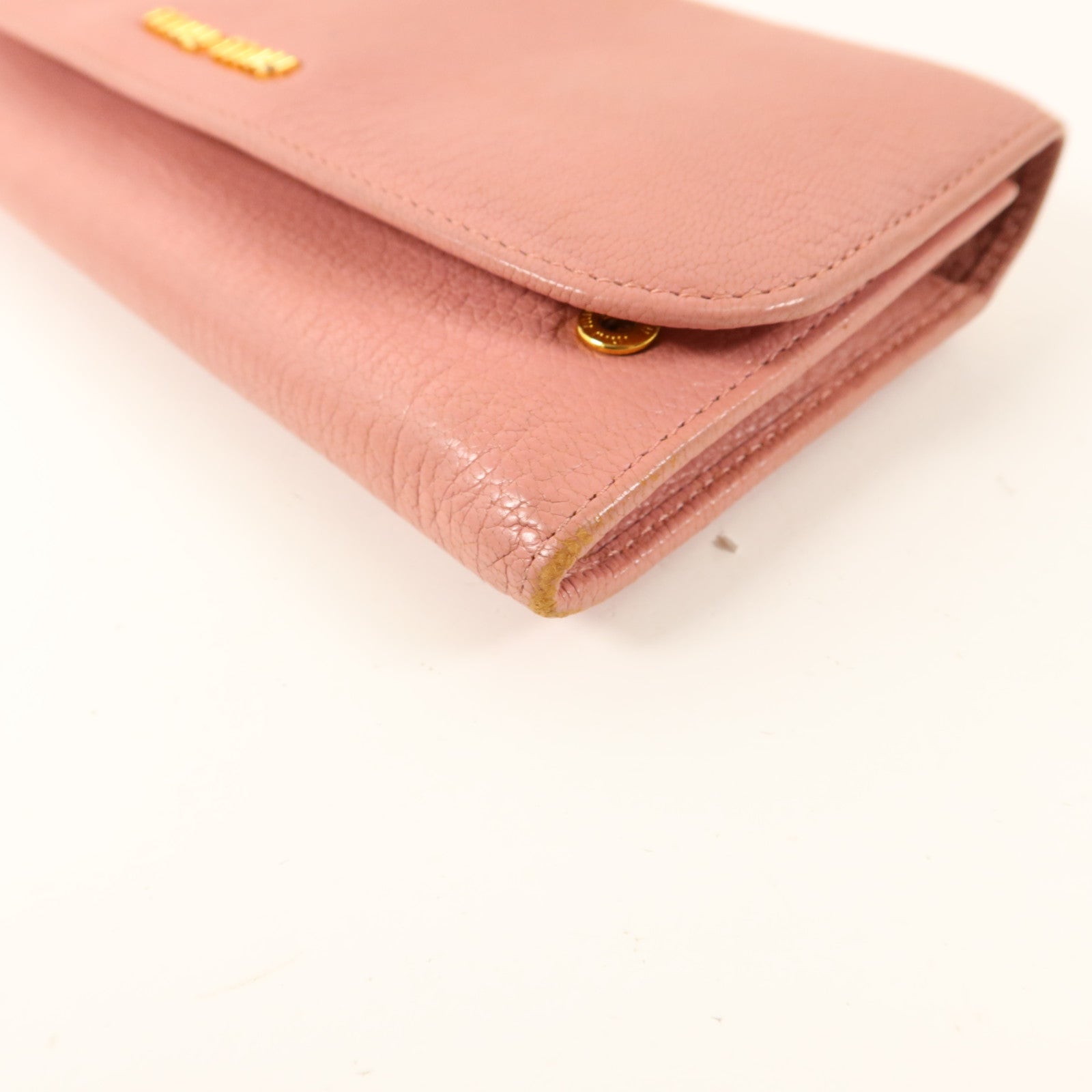 Miu Miu 牛皮皮革Long Wallet長錢包