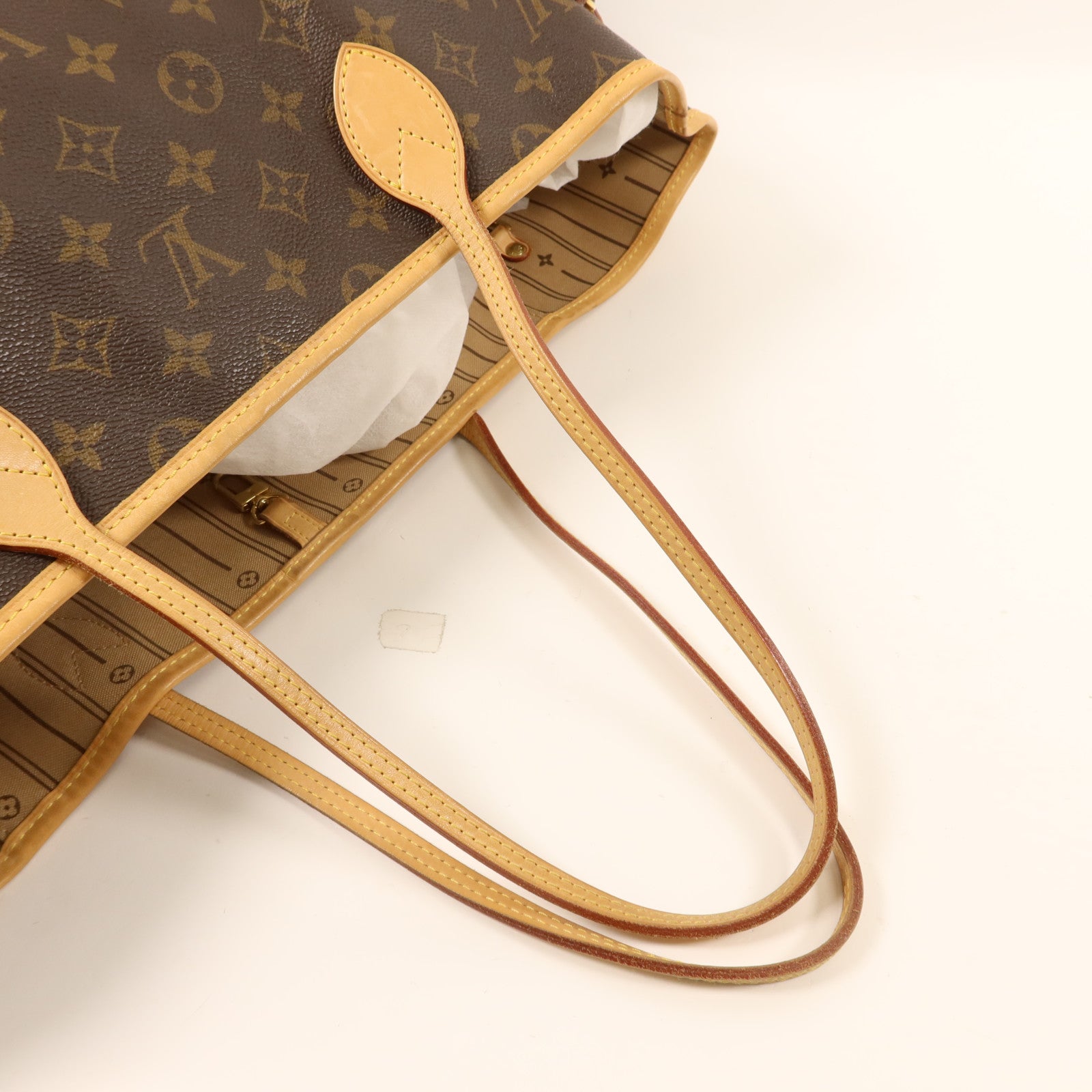 LOUIS VUITTON Monogram Neverfull GM金扣手挽袋