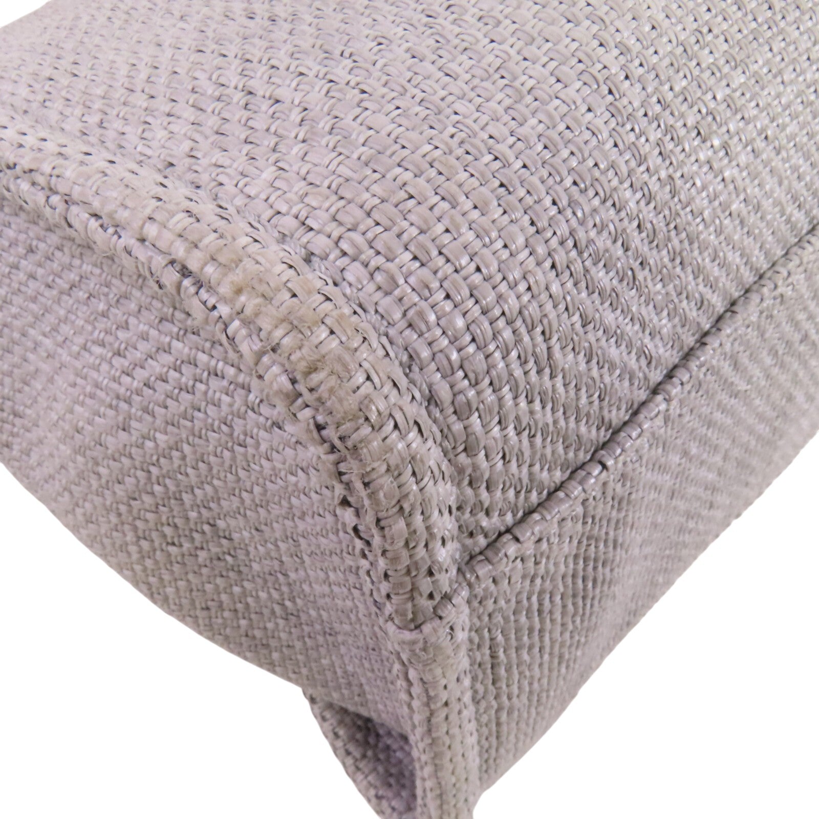 CHANEL 帆布Small Deauville Tote Bag銀扣鏈帶肩背袋