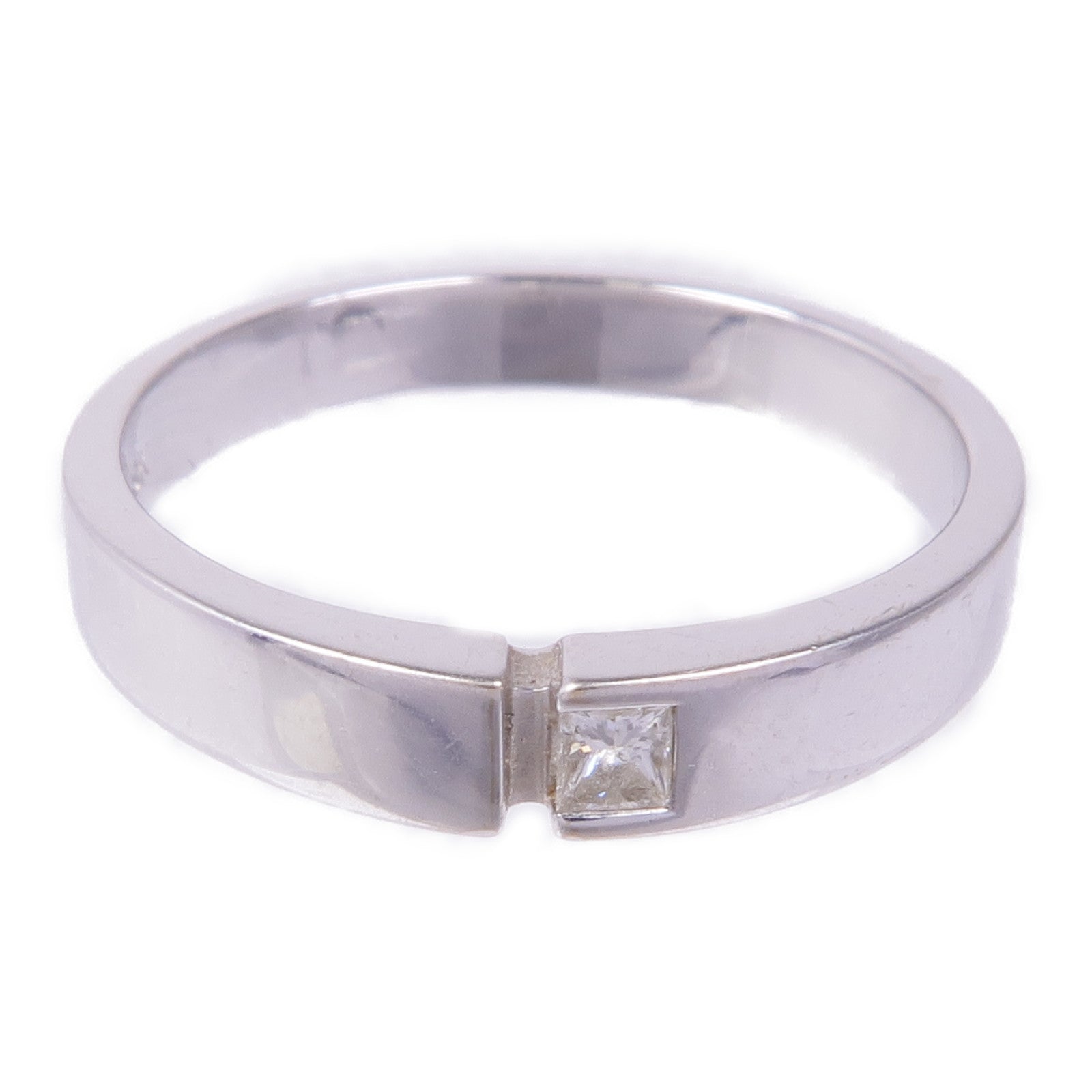JEWELRY 【激減優惠】18K白金Diamond Ring鑽石戒指US#6.25