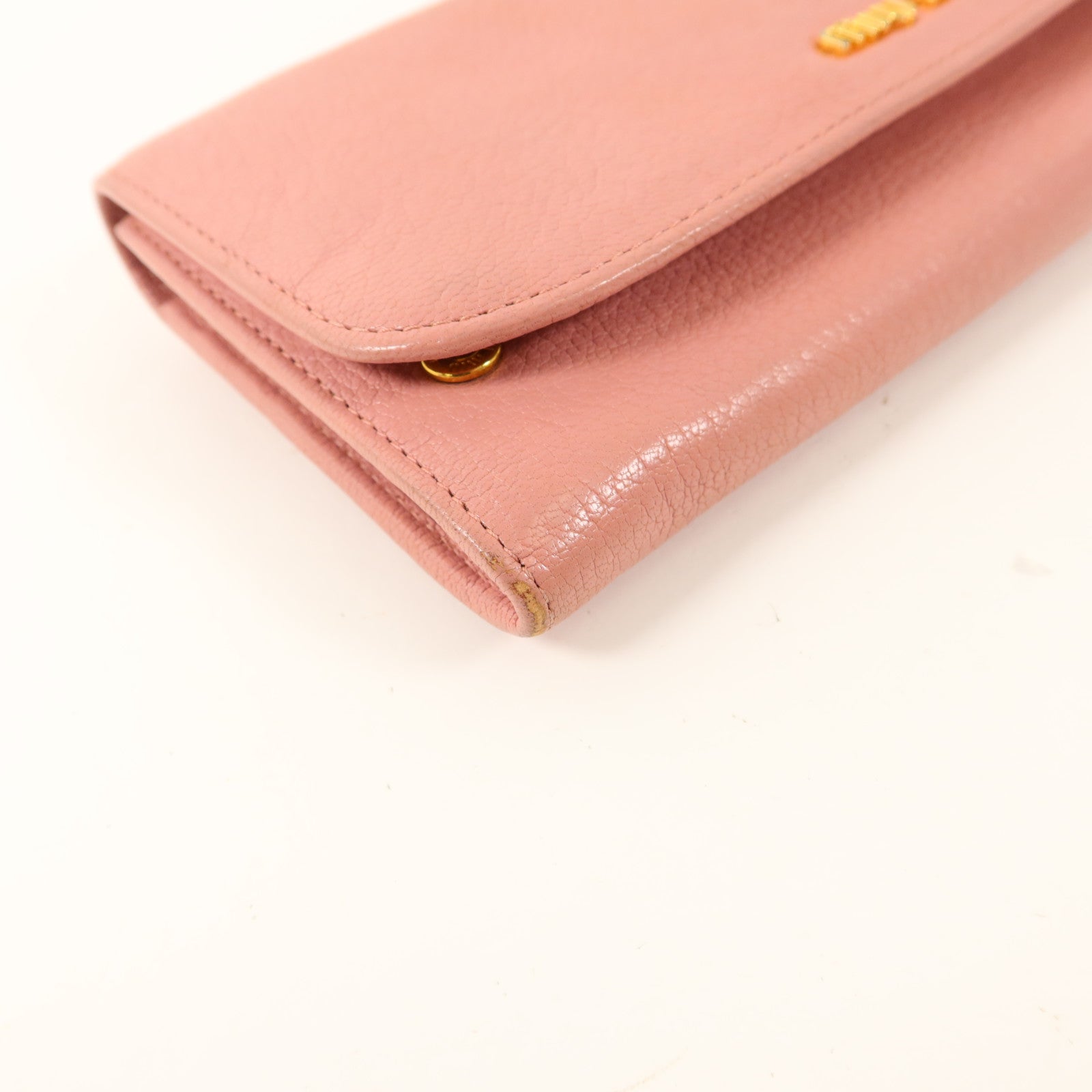 Miu Miu 牛皮皮革Long Wallet長錢包