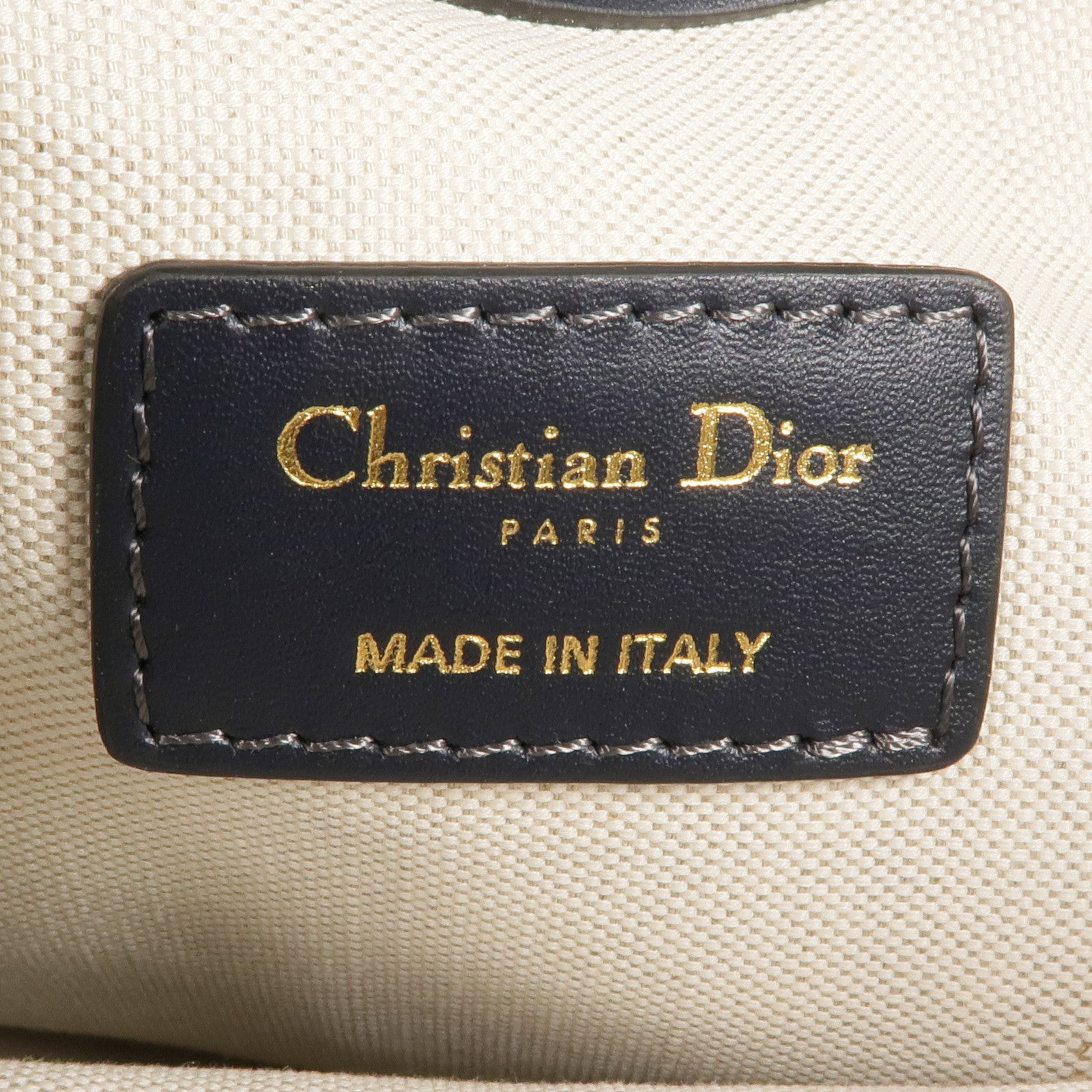 Dior 帆布Oblique Clutch Bag金扣手拿包