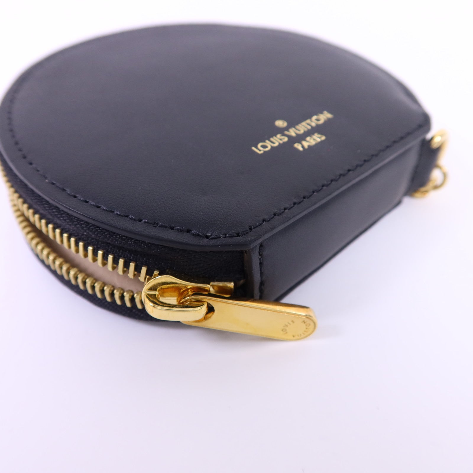 LOUIS VUITTON Monogram Micro Boite Chapeau Coin Purse Charm金扣零錢包