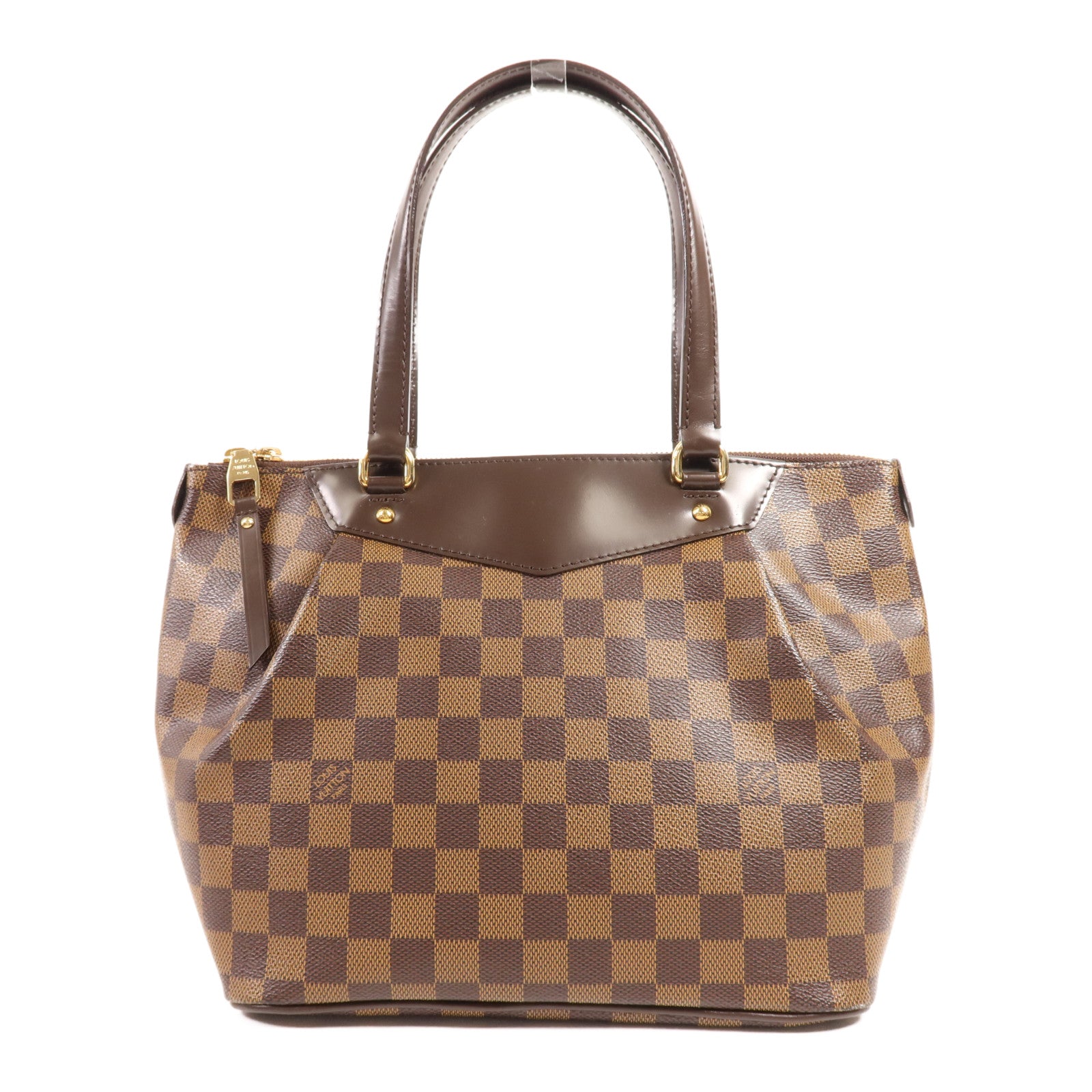 LOUIS VUITTON Damier Westminster PM金扣肩背袋