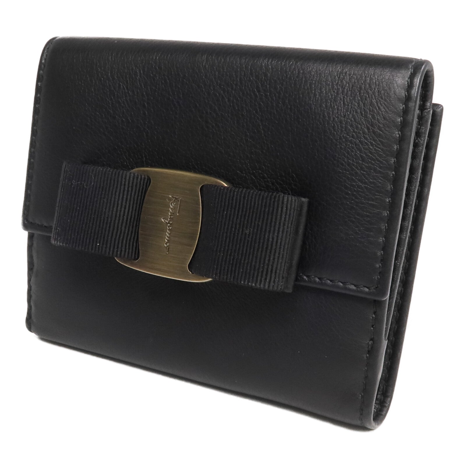 Salvatore Ferragamo 牛皮皮革Wallet錢包