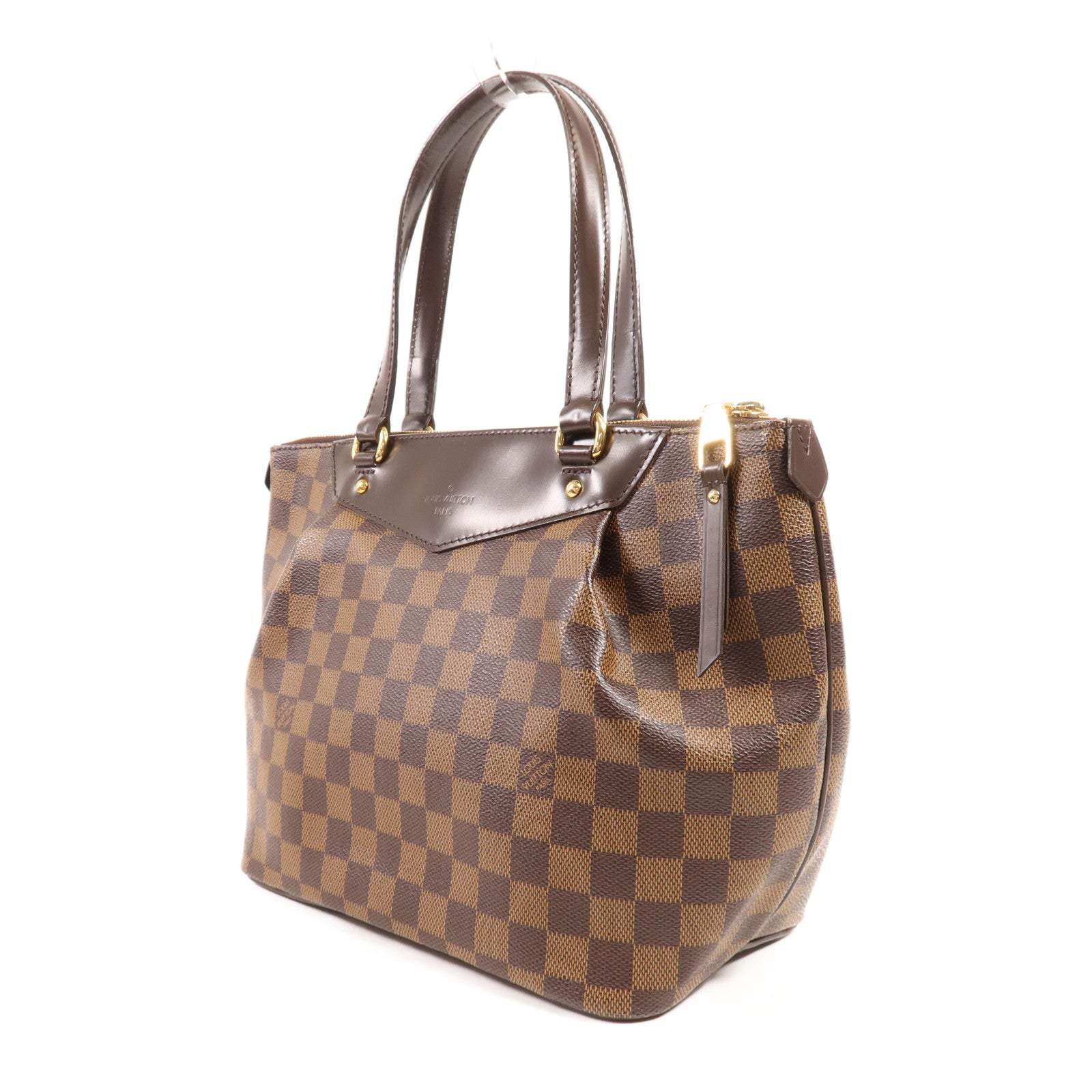 LOUIS VUITTON Damier Westminster PM金扣肩背袋