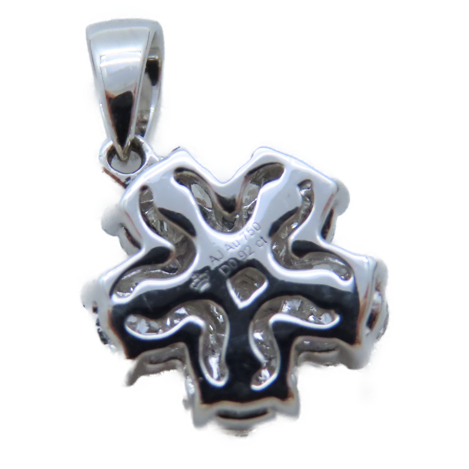 JEWELRY 18K白金Pendant 1.8g鑽石吊墜