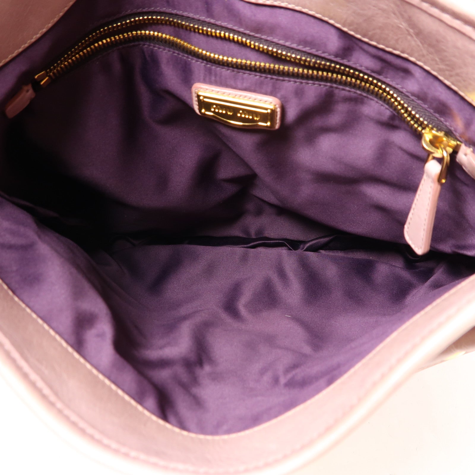 Miu Miu 牛皮皮革Matelasse Coffer金扣手挽肩背兩用袋