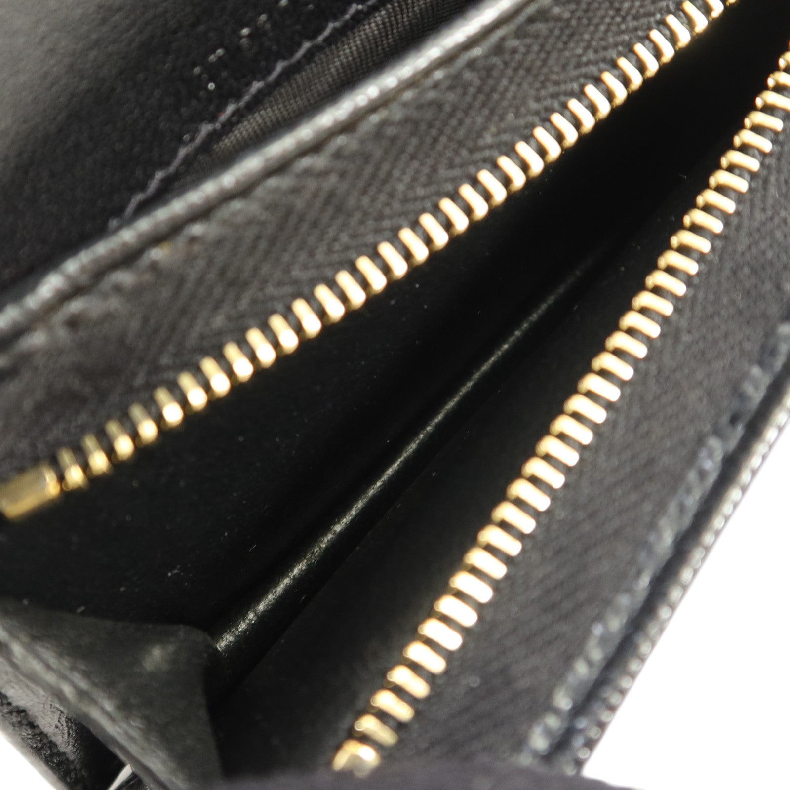 SAINT LAURENT 牛皮皮革Wallet金扣錢包