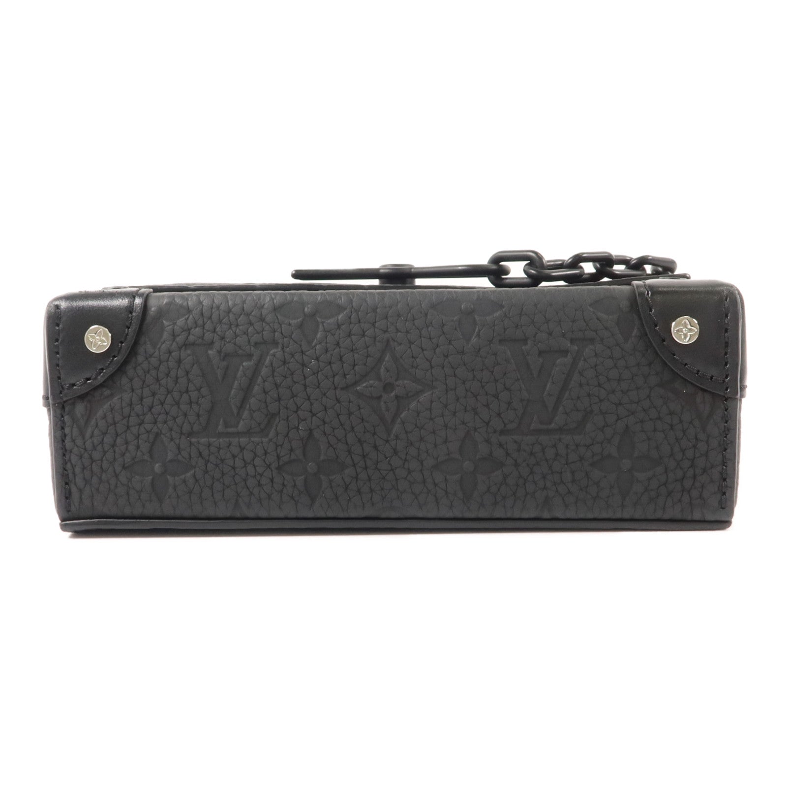 LOUIS VUITTON Monogram Taurillon Steamer Wearable Wallet肩背袋
