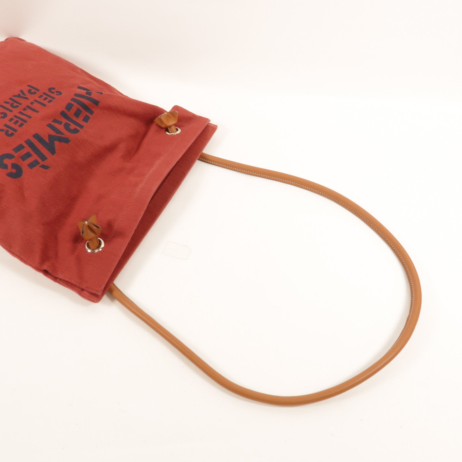 HERMES 帆布/Swift皮革Aline Grooming肩背袋Rough H