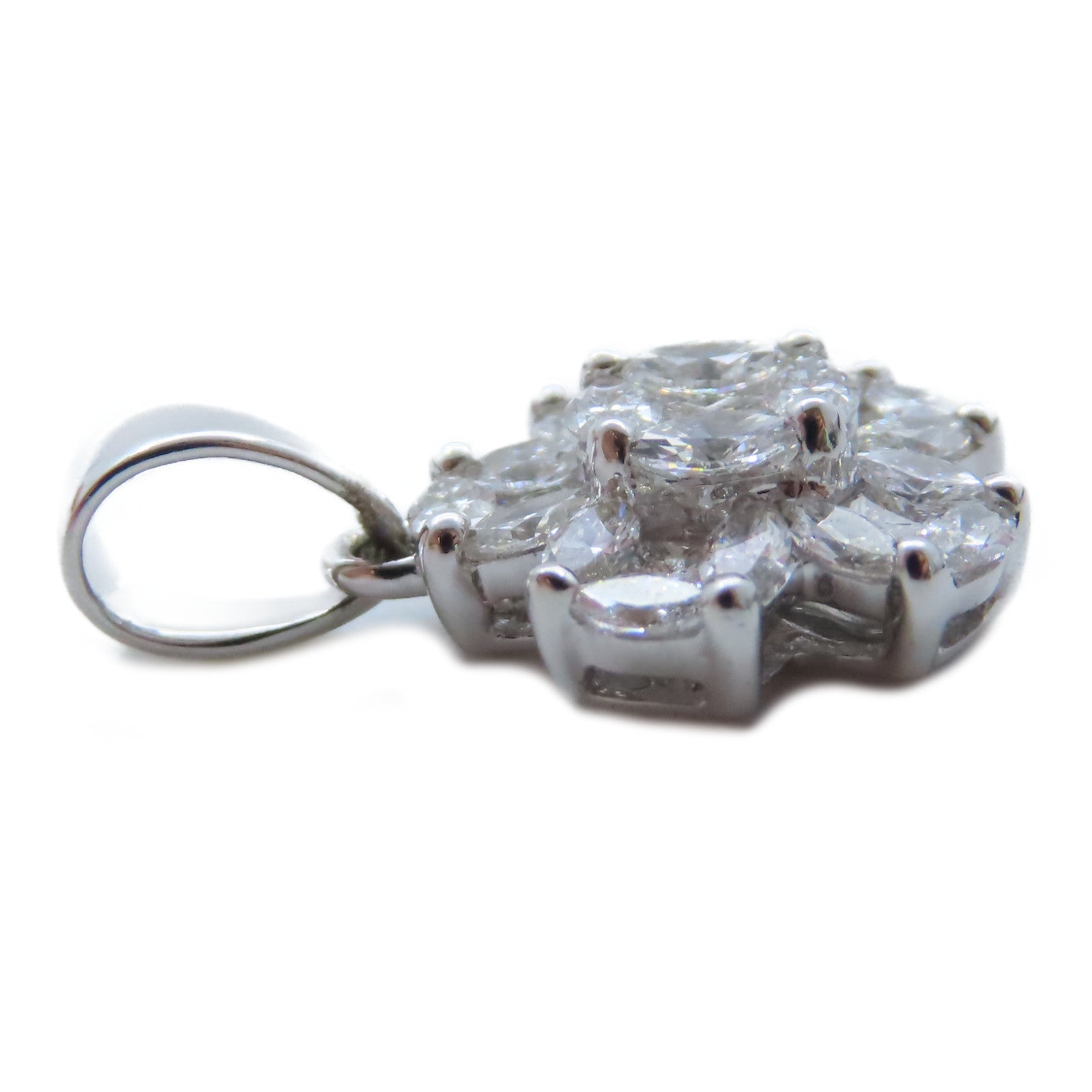 JEWELRY 18K白金Pendant 1.8g鑽石吊墜