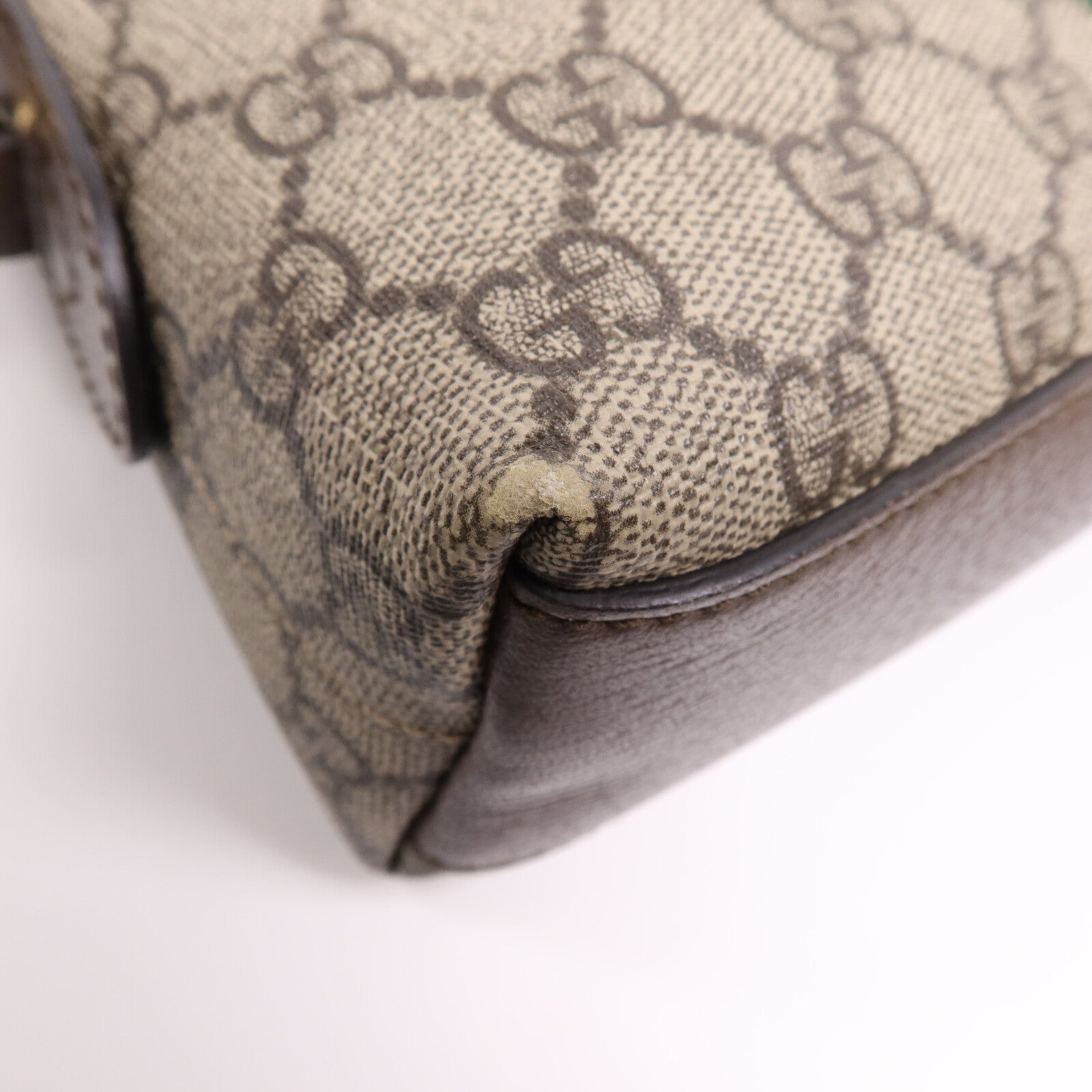 GUCCI 塗層帆布Ophidia GG Small金扣肩背袋