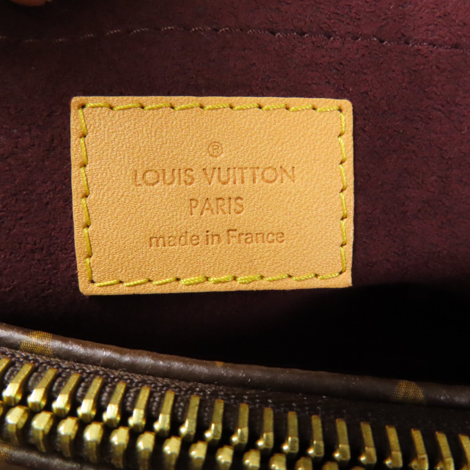 LOUIS VUITTON Monogram Montaigne MM金扣手挽肩背兩用袋