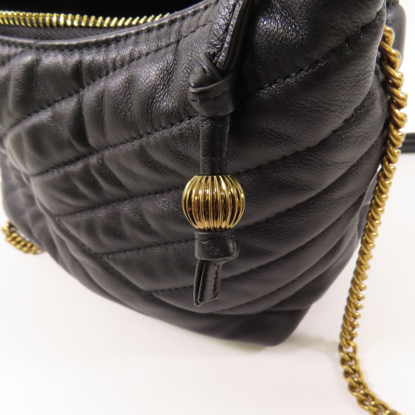 Tory Burch 皮革2 Way Shoulder Bag金扣手挽肩背兩用袋