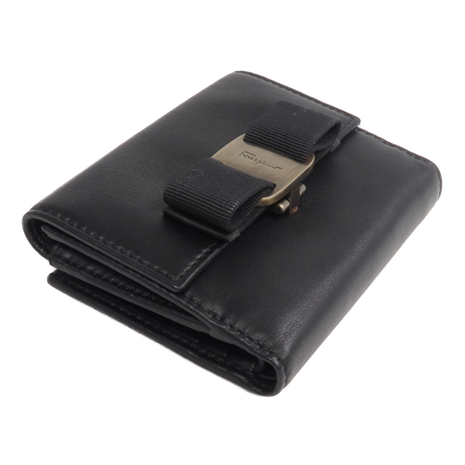 Salvatore Ferragamo 牛皮皮革Wallet錢包
