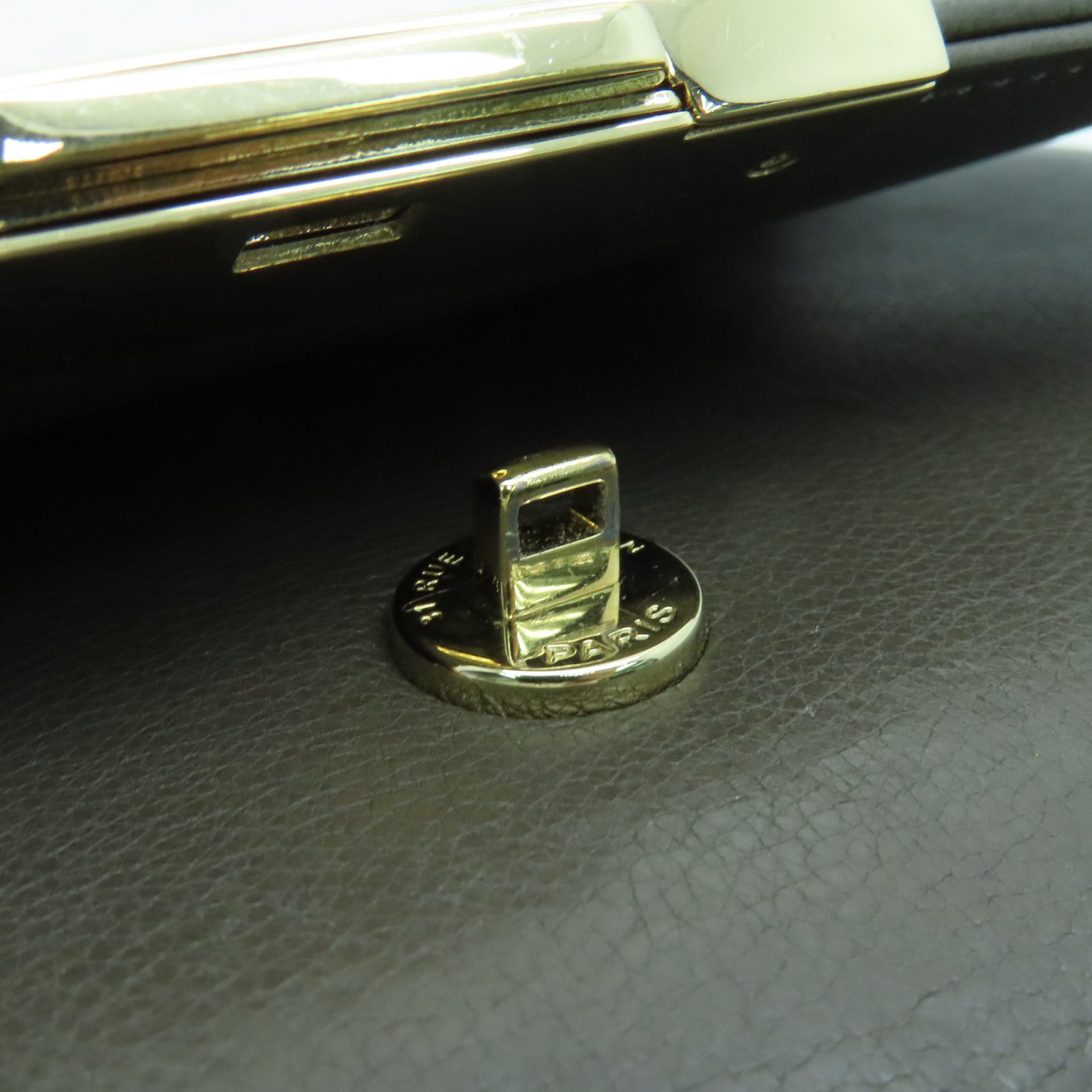 CHANEL 【激減優惠】牛皮皮革2way Shoulder Bag金扣手挽肩背兩用袋