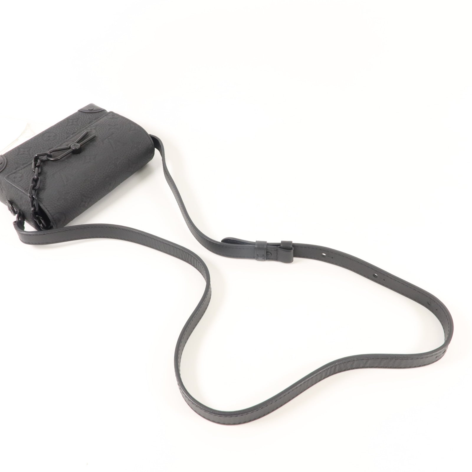 LOUIS VUITTON Monogram Taurillon Steamer Wearable Wallet肩背袋
