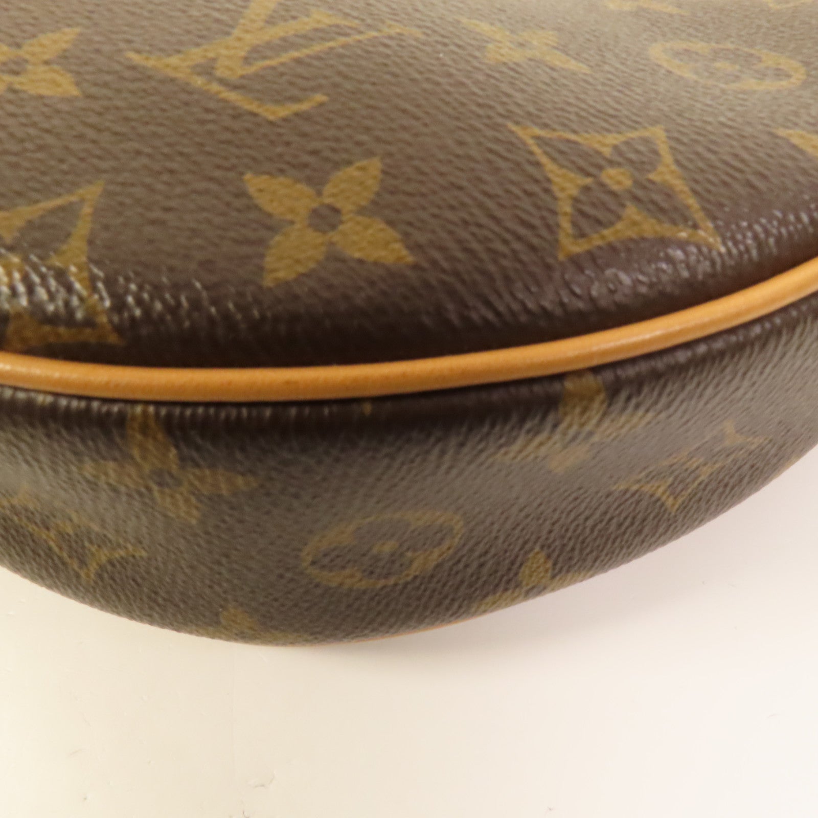 LOUIS VUITTON Monogram Loop金扣肩背袋棕色