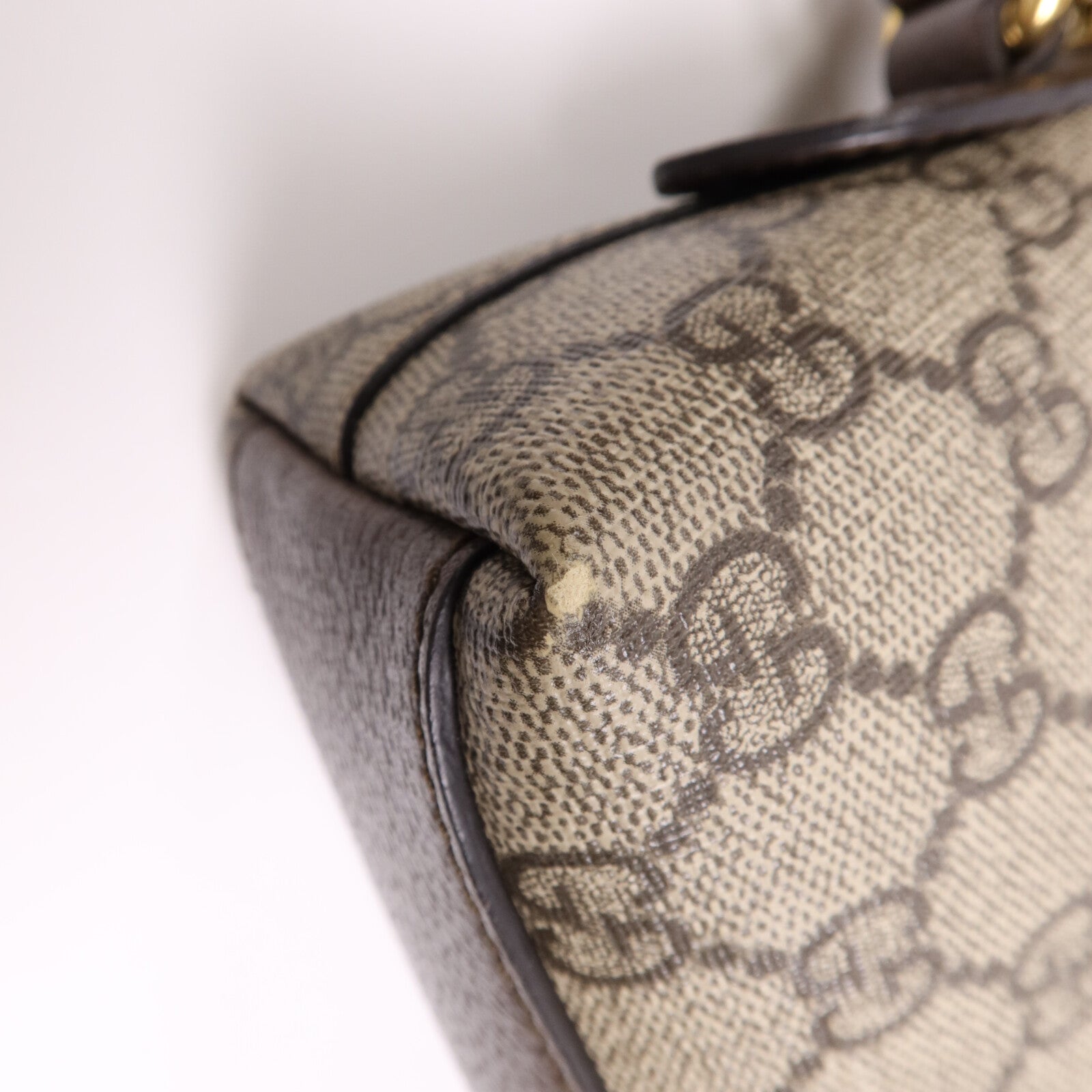 GUCCI 塗層帆布Ophidia GG Small金扣肩背袋