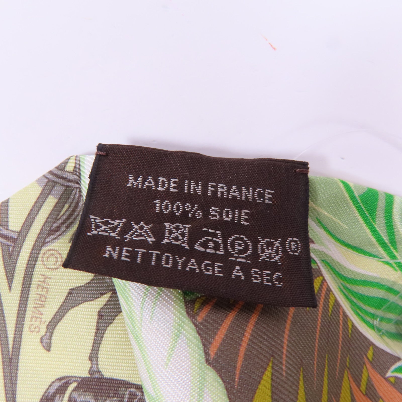 HERMES 絲質Twilly絲巾