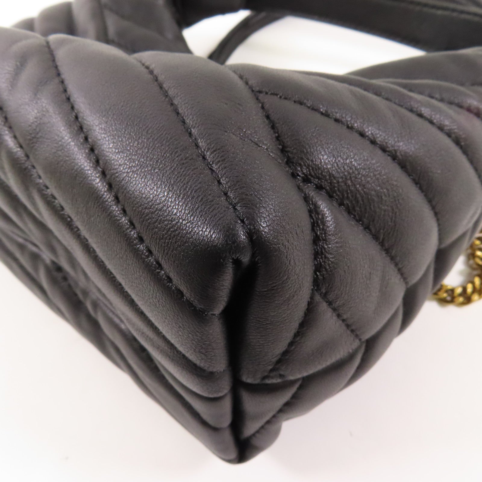 Tory Burch 皮革2 Way Shoulder Bag金扣手挽肩背兩用袋