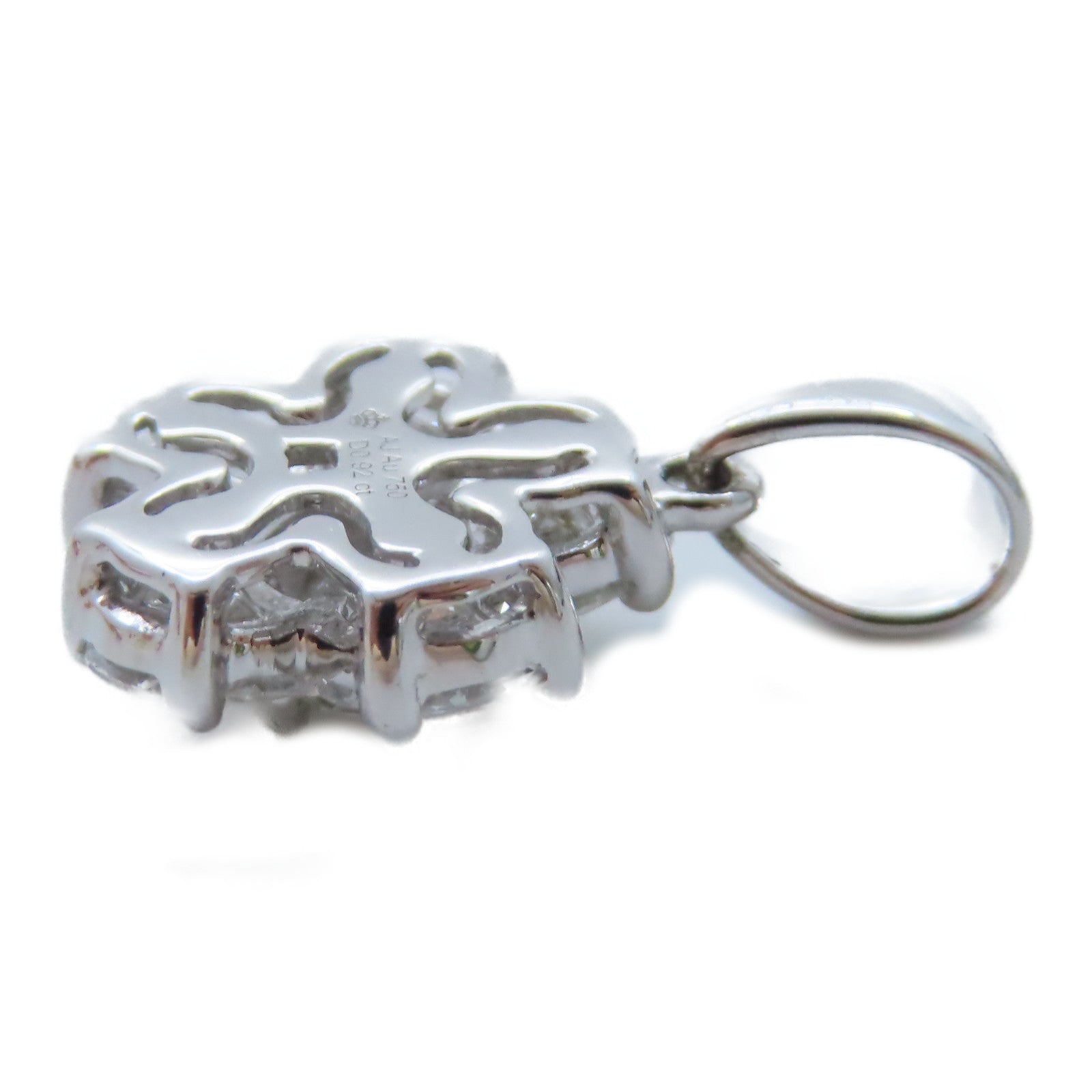 JEWELRY 18K白金Pendant 1.8g鑽石吊墜