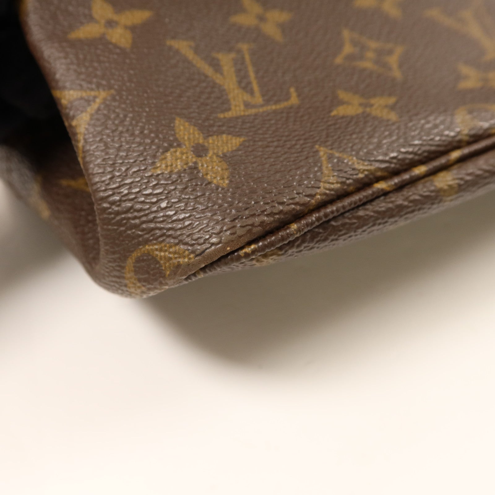 LOUIS VUITTON Monogram Neverfull GM金扣手挽袋