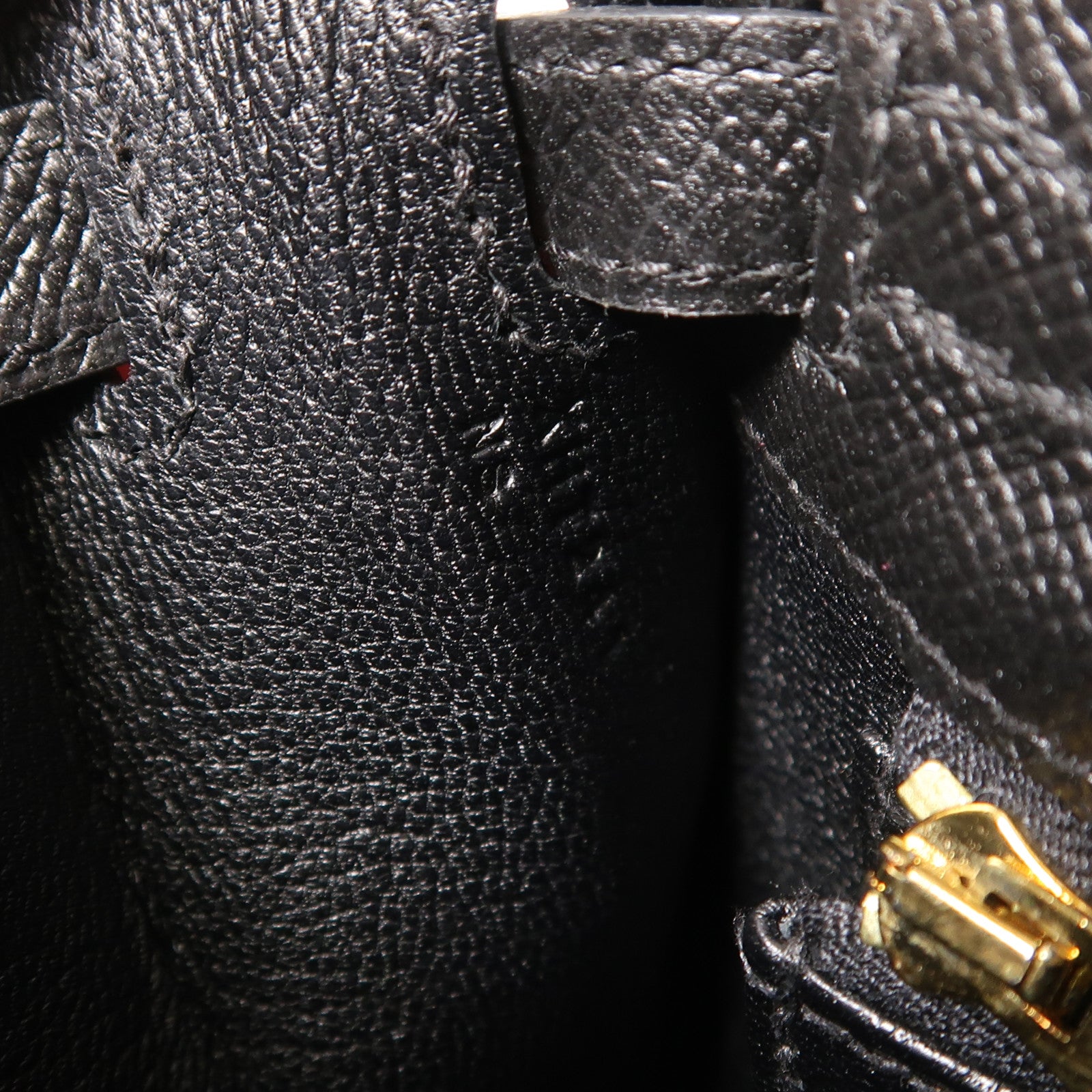 HERMES Epsom皮革Kelly 25金扣手挽肩背兩用袋