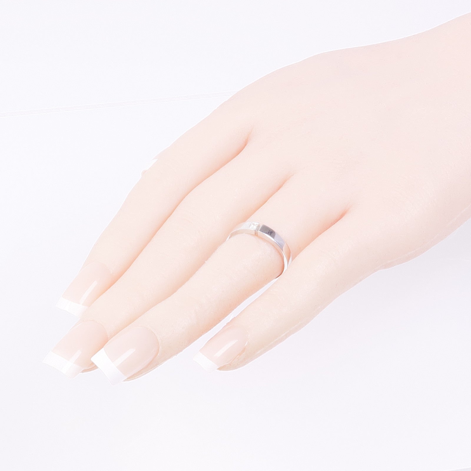 JEWELRY 【激減優惠】18K白金Diamond Ring鑽石戒指US#6.25
