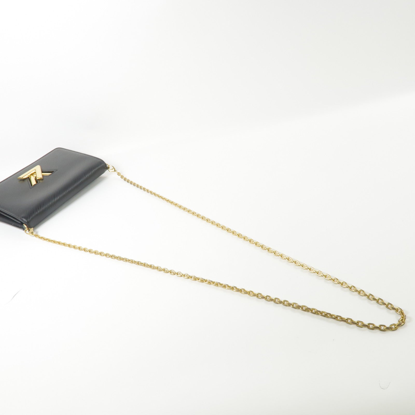 LOUIS VUITTON Epi Twist Shoulder Bag金扣鏈帶肩背袋