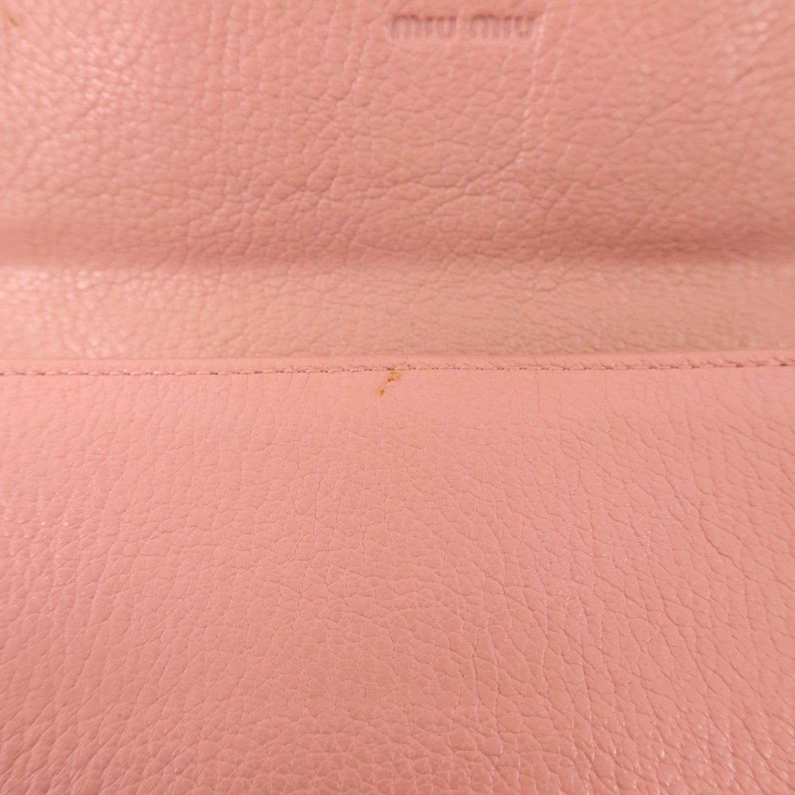Miu Miu 牛皮皮革Long Wallet長錢包