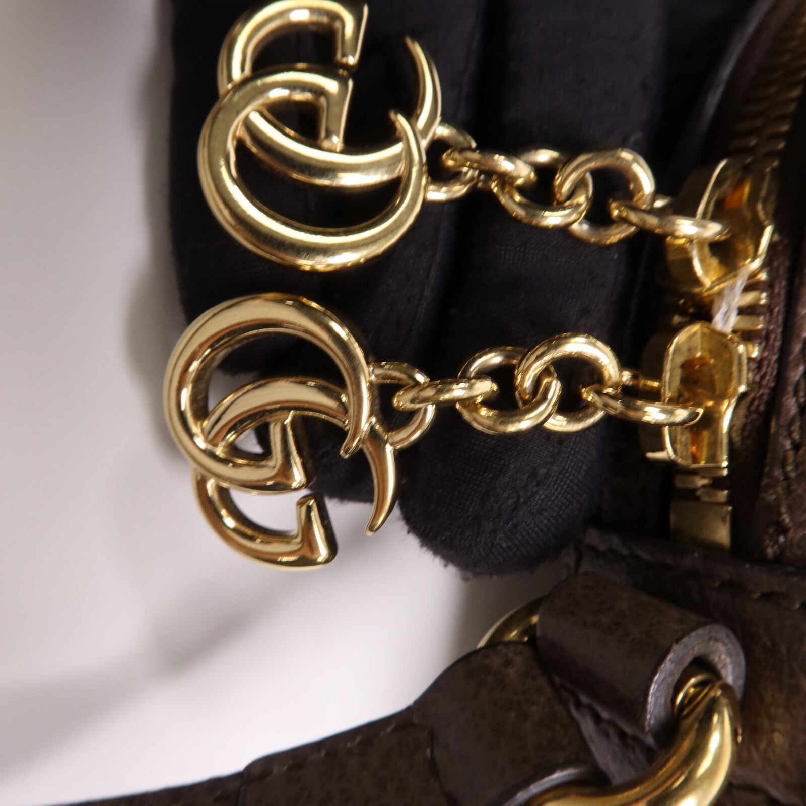 GUCCI 塗層帆布Ophidia GG Small金扣肩背袋