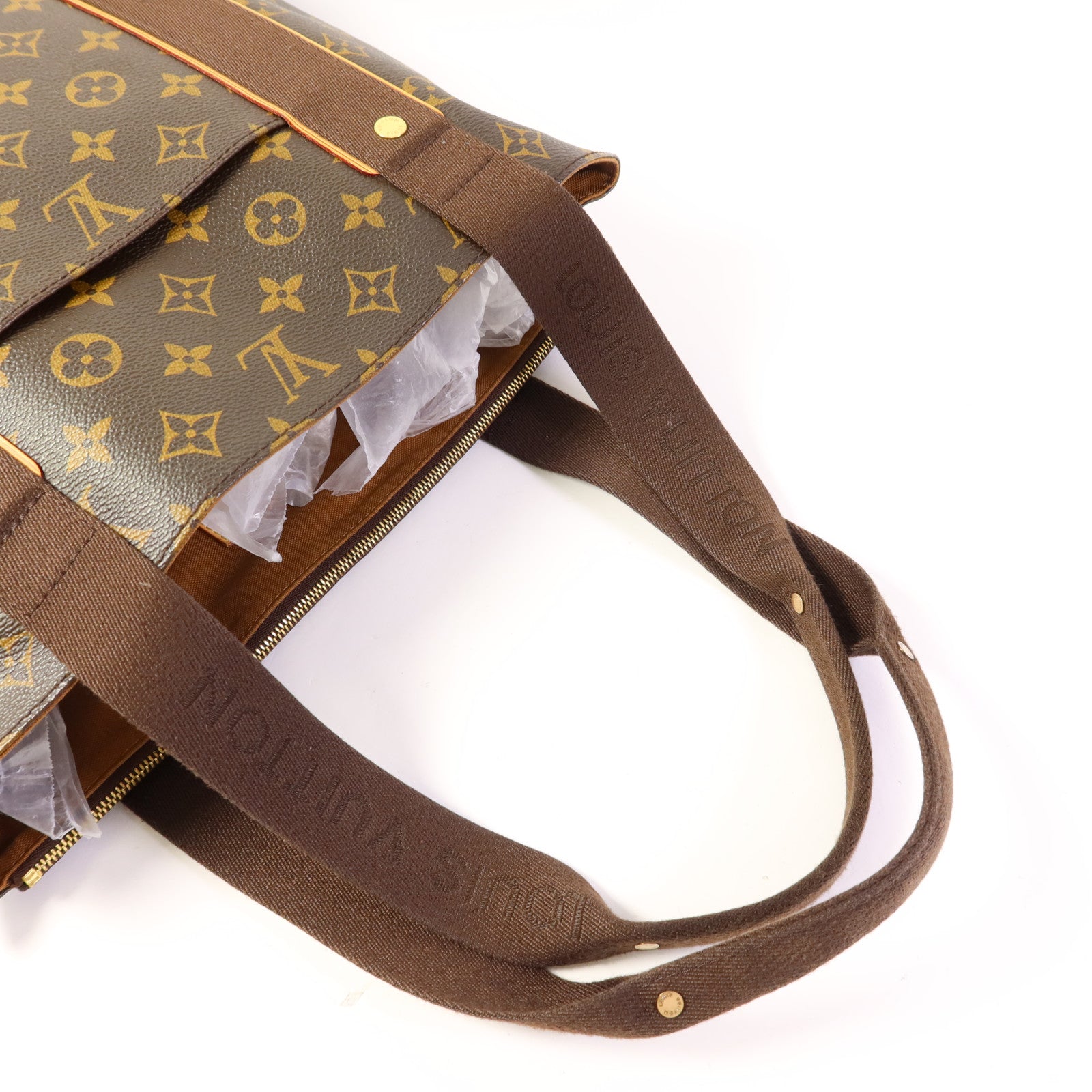 LOUIS VUITTON Monogram Cabas Beaubourg金扣肩背袋