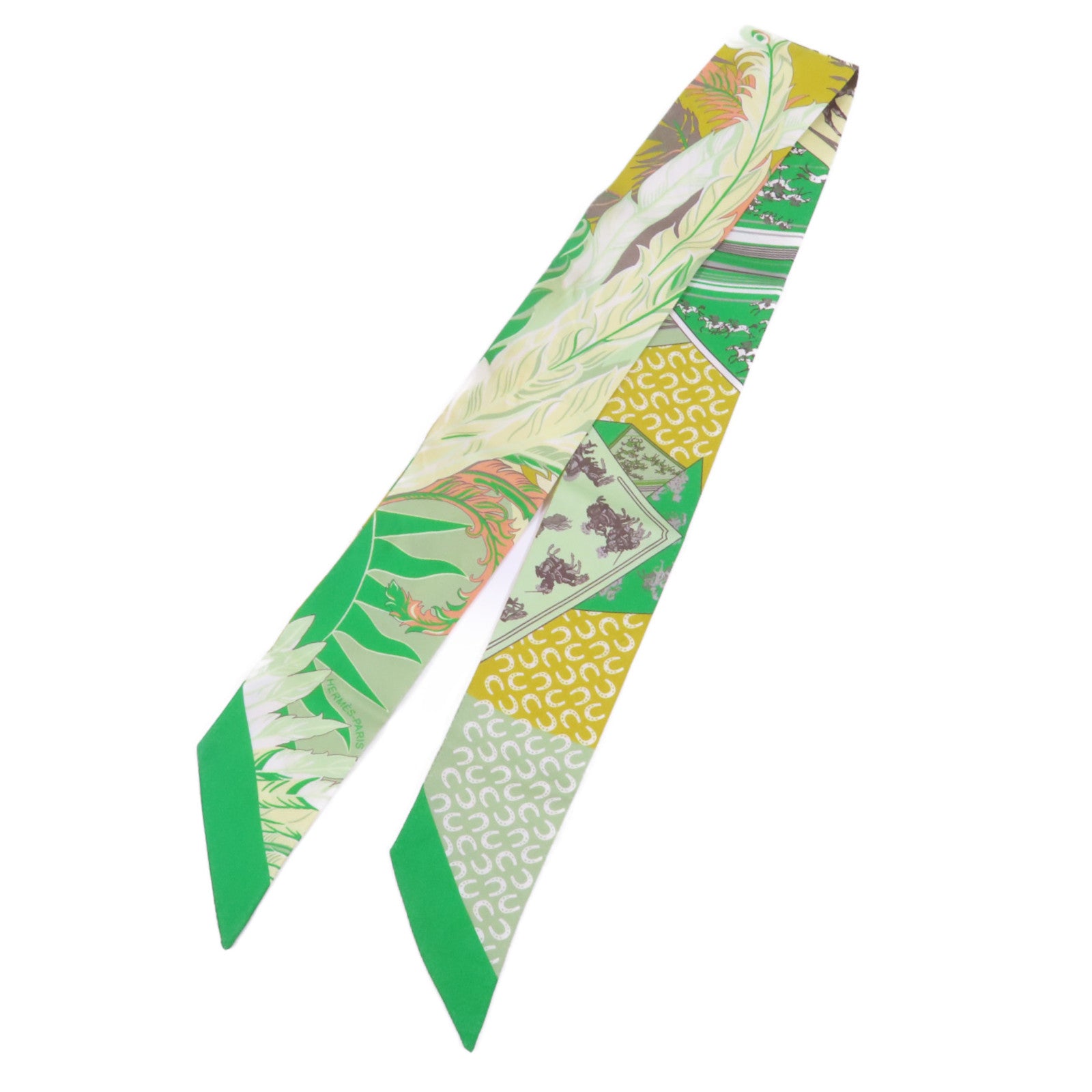 HERMES 絲質Twilly絲巾