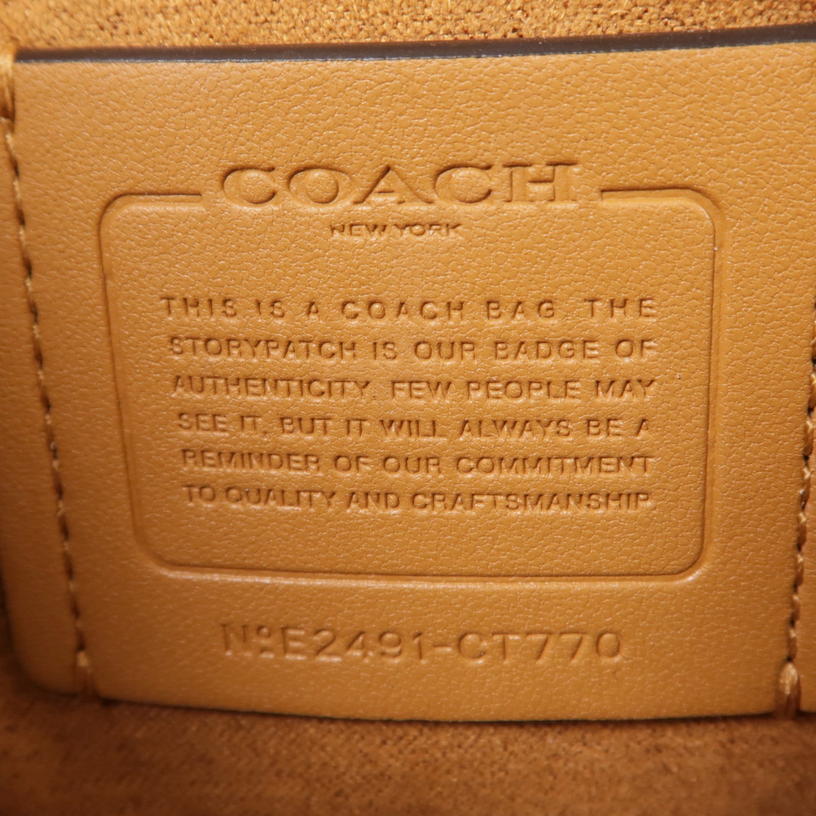 COACH 皮革Shoulder Bag銀扣肩背袋
