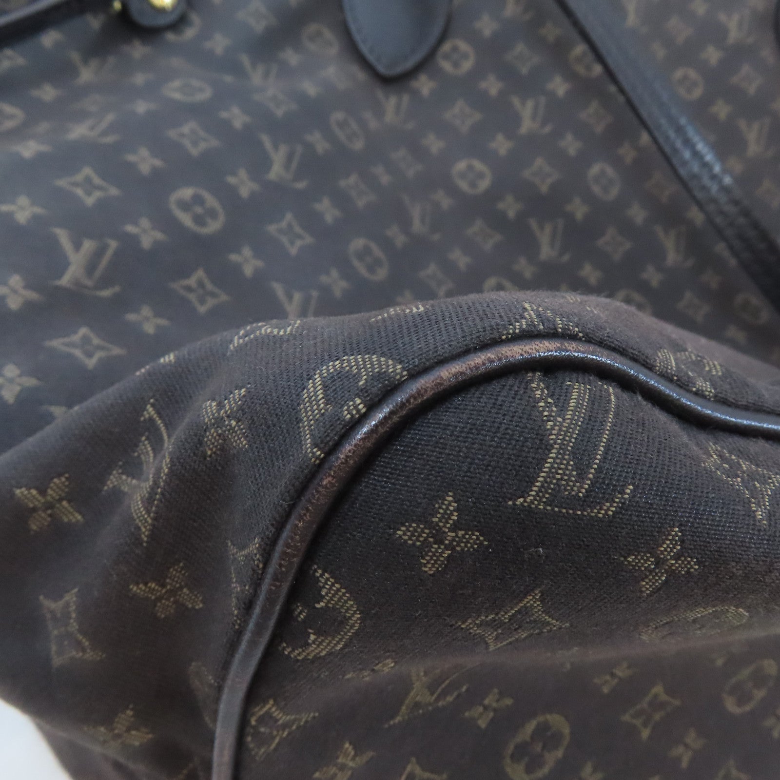 LOUIS VUITTON Monogram Idylle Neverfull MM金扣肩背袋啡色