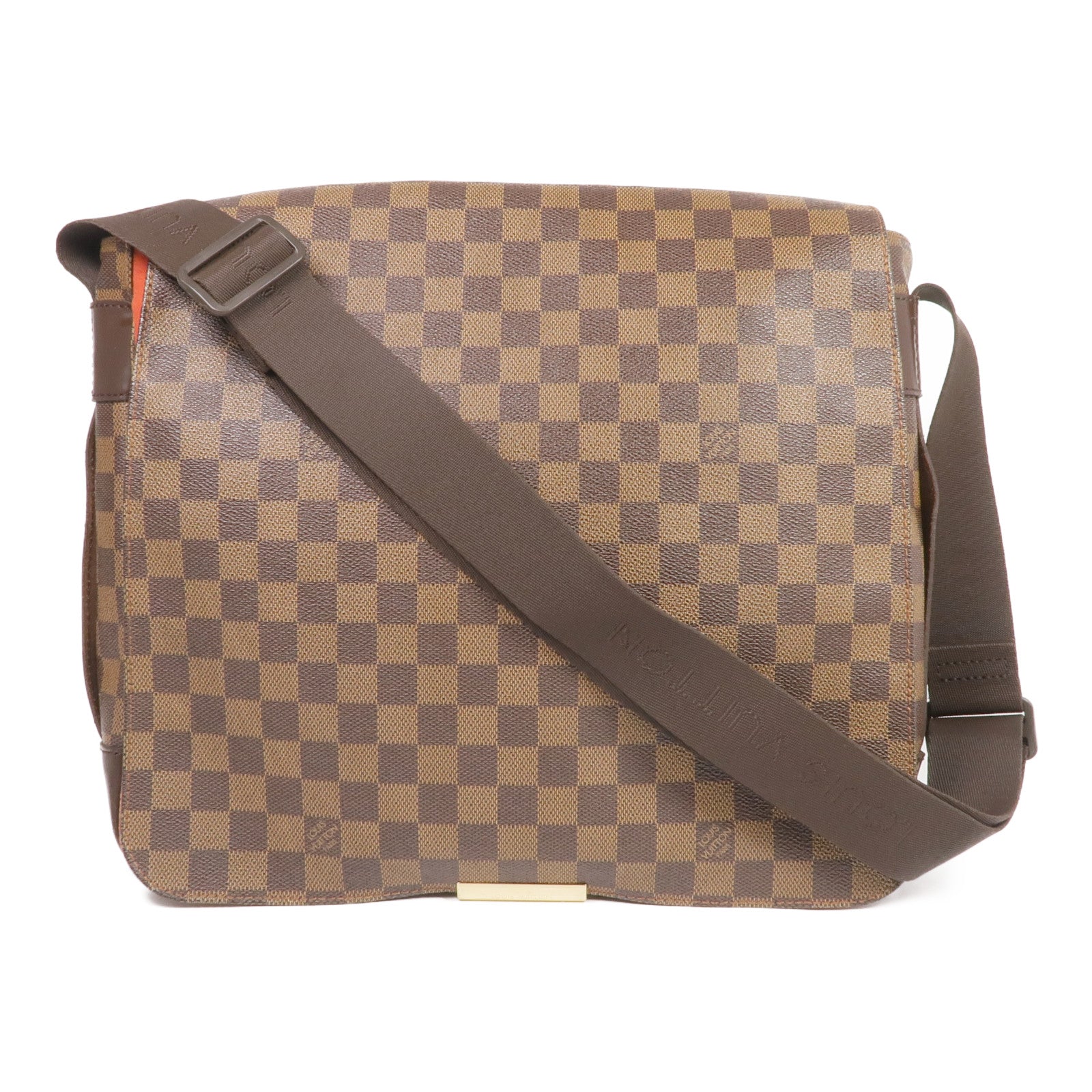 LOUIS VUITTON Damier Bastille金扣肩背袋