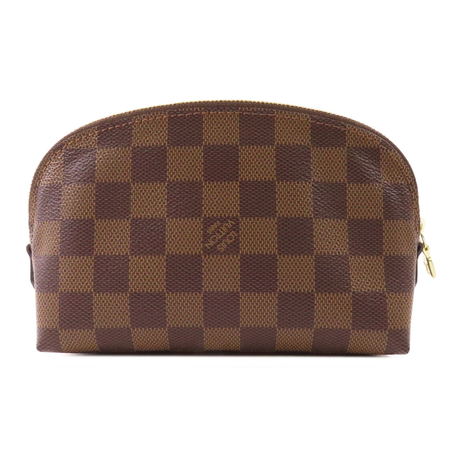 LOUIS VUITTON Damier Pochette金扣手拿包