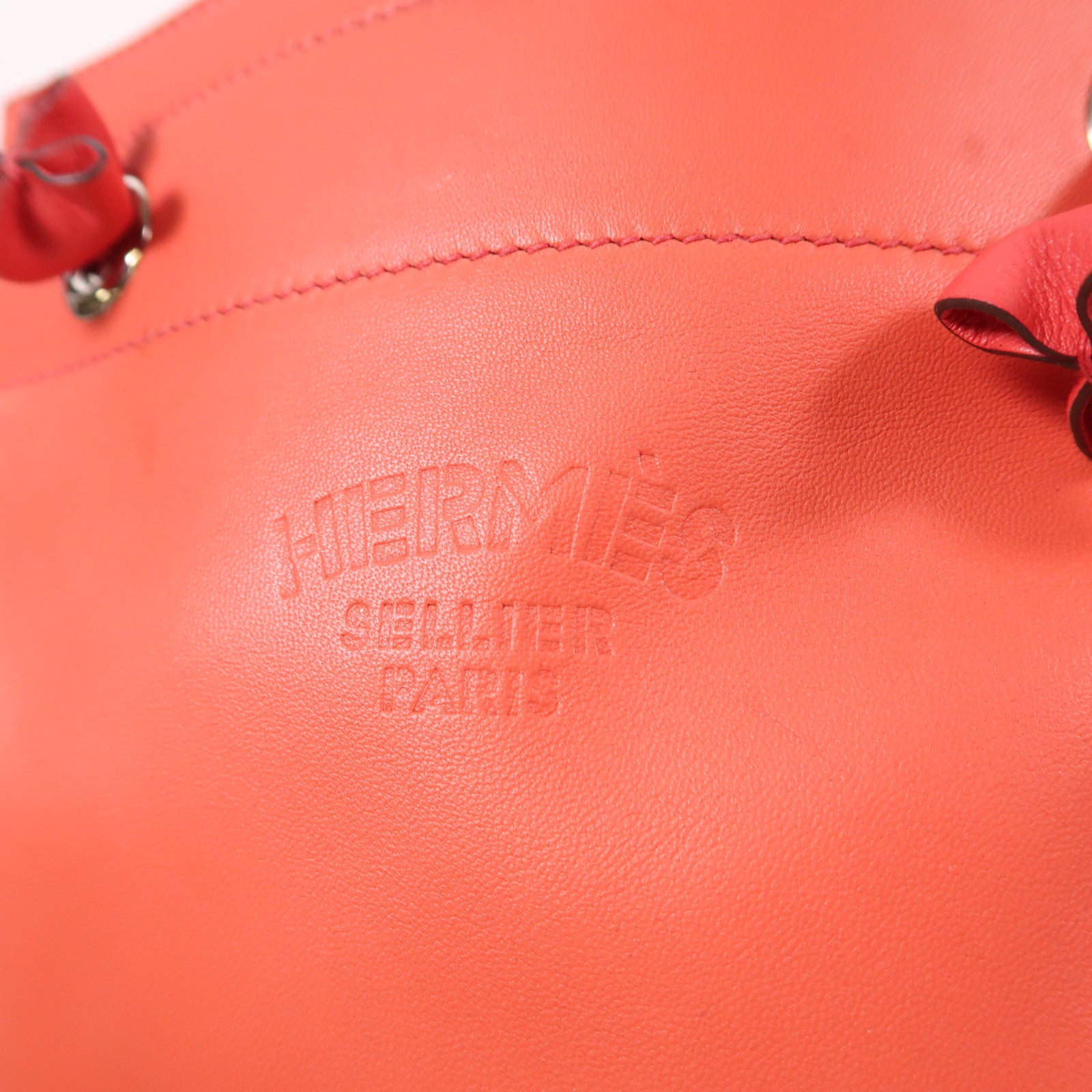 HERMES PHW Aline Mini Shoulder Bag Veau Swift Leather Rouge de Coeur Red