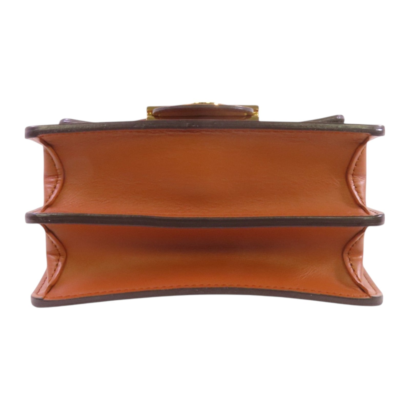 LOUIS VUITTON Monogram Reverse Mini Dauphine金扣肩背袋