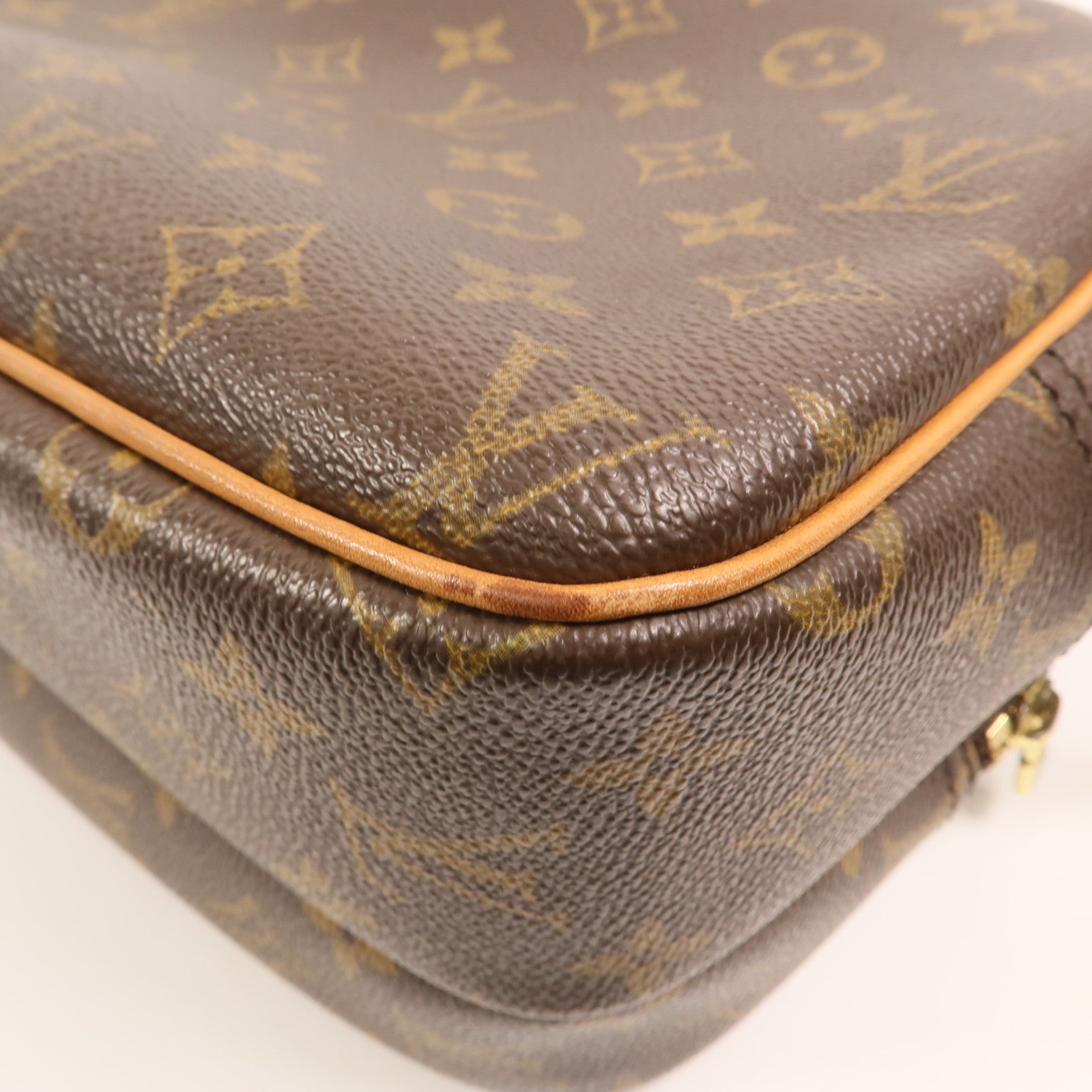 LOUIS VUITTON 【激減優惠】Monogram Reporter PM金扣肩背袋