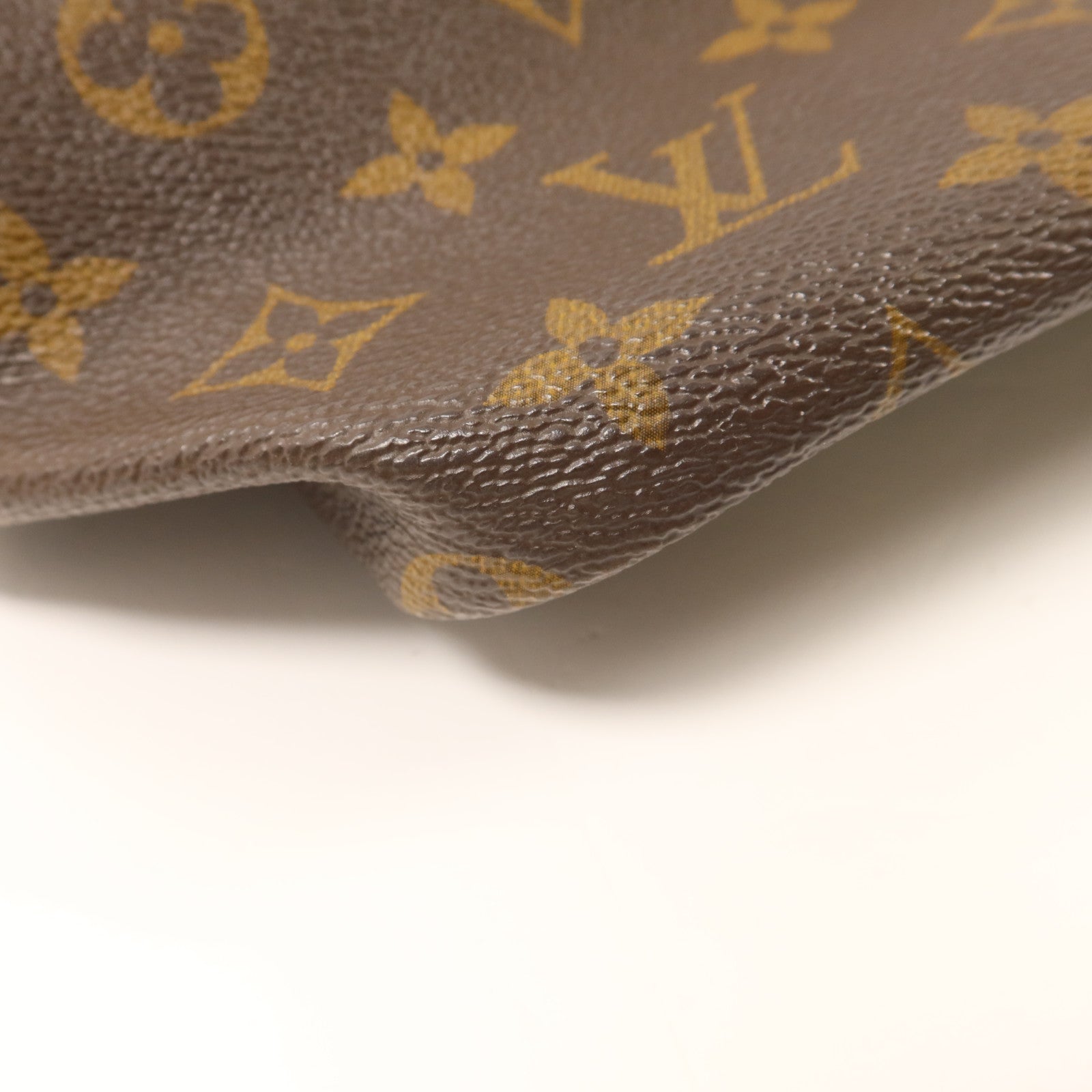 LOUIS VUITTON Monogram Neverfull GM金扣手挽袋