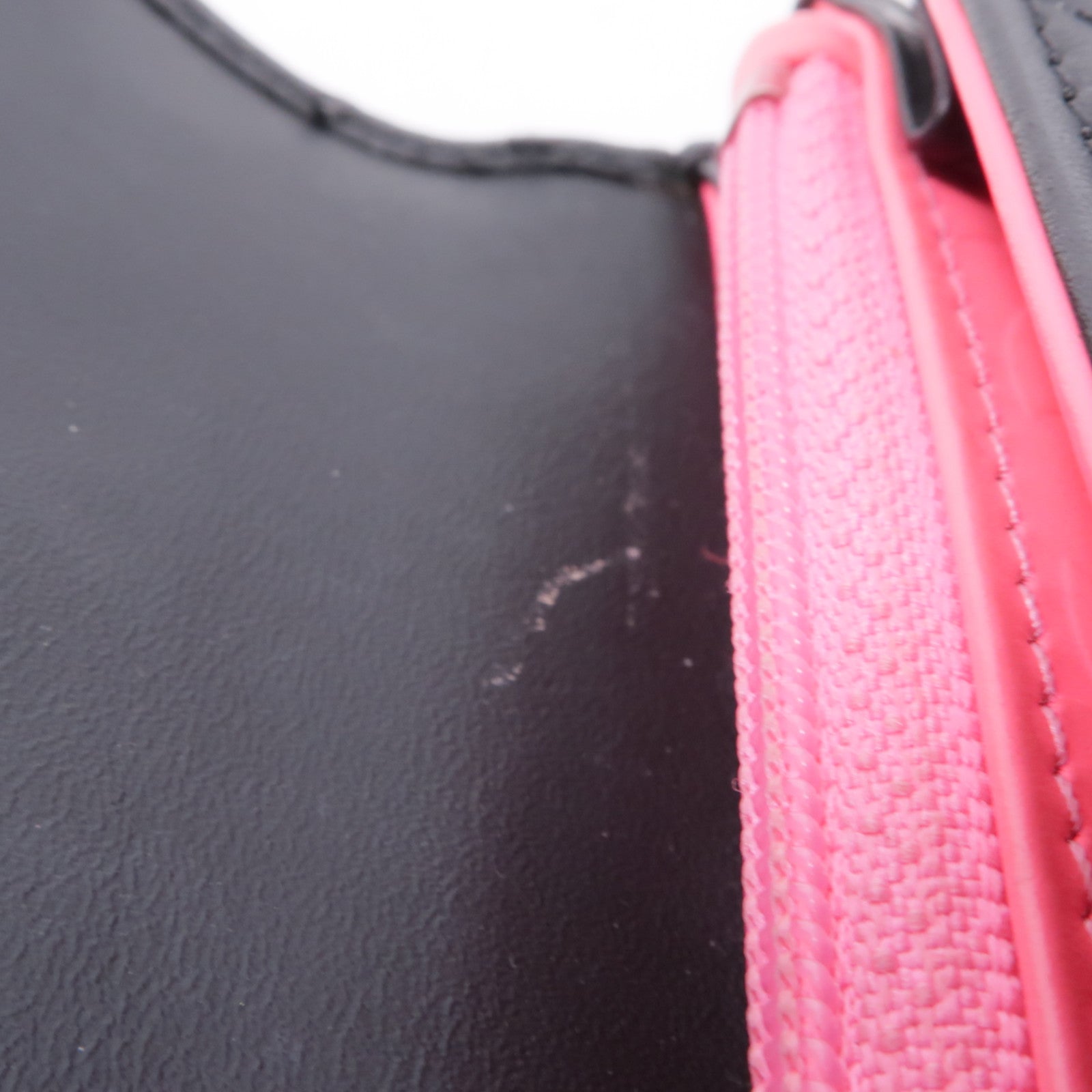 CHANEL 牛皮皮革Cambon Compact Long Wallet銀扣長錢包