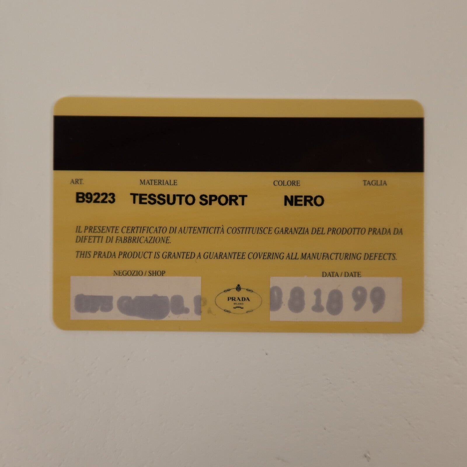 PRADA 尼龍Tessuto Sport銀扣手挽袋