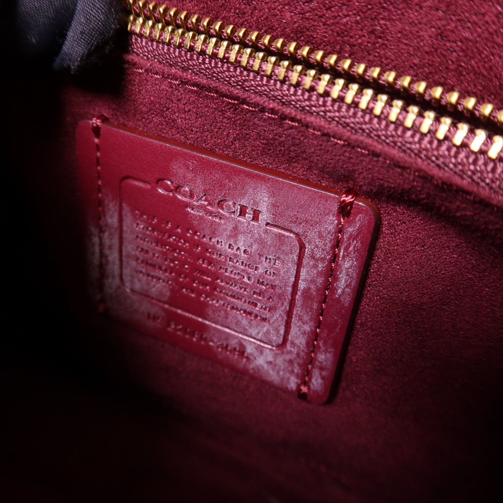 COACH 帆布/牛皮皮革Chain Shoulder Bag金扣鏈帶肩背袋