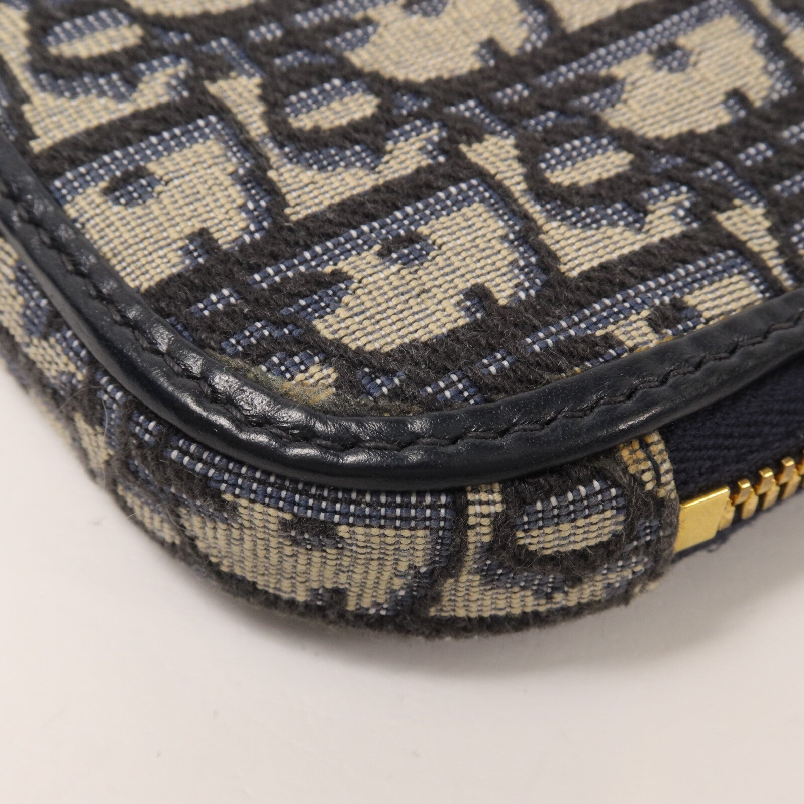 Dior 帆布30 Montaigne Phone Holder鏈帶手挽肩背兩用袋