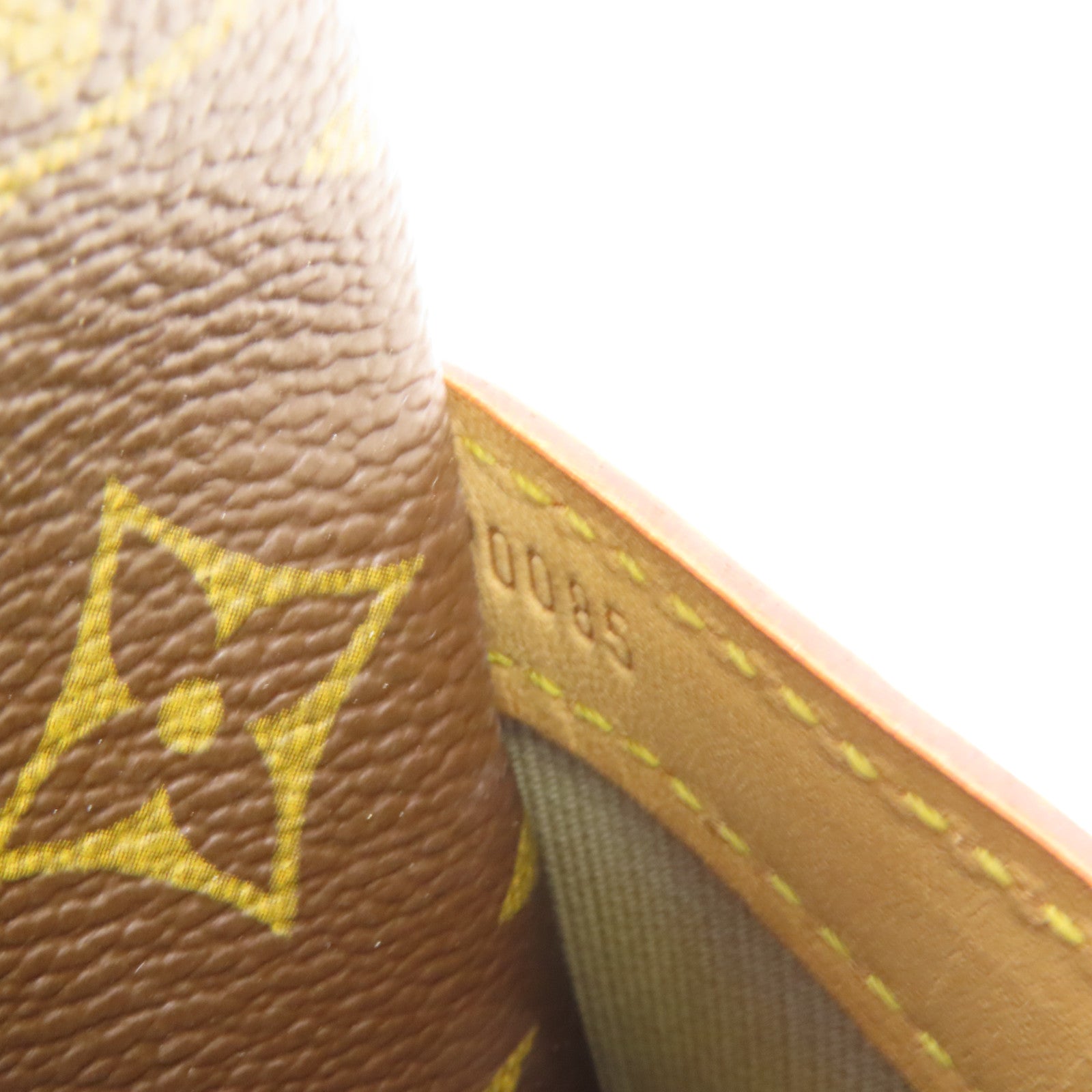 LOUIS VUITTON Monogram Reporter PM金扣肩背袋棕色