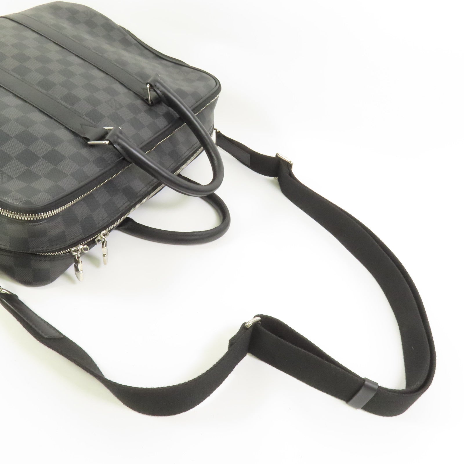LOUIS VUITTON Damier Graphite ICareNM Briefcase手挽肩背兩用袋